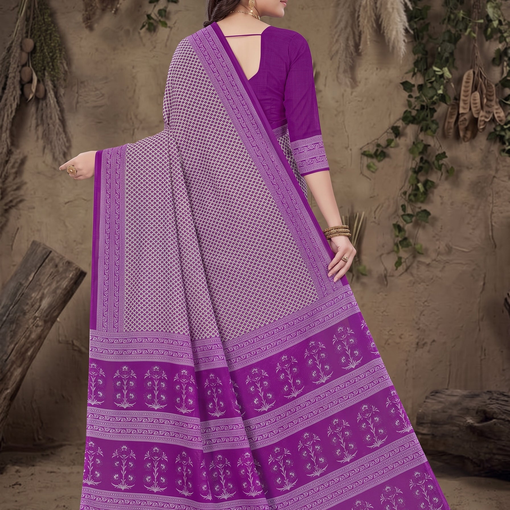 Back pallu [sku:BV-24834]