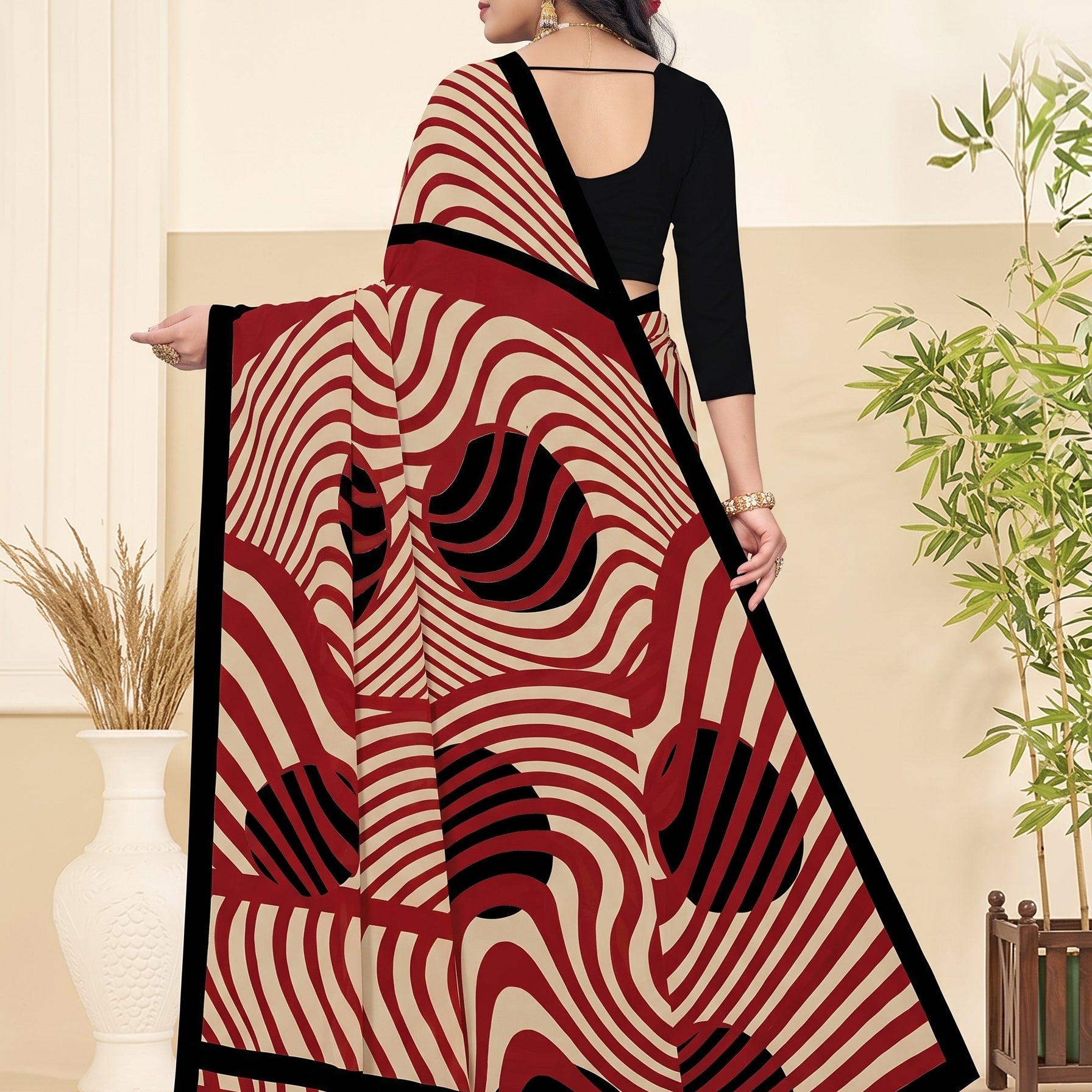 Back pallu [sku:BV-23734]