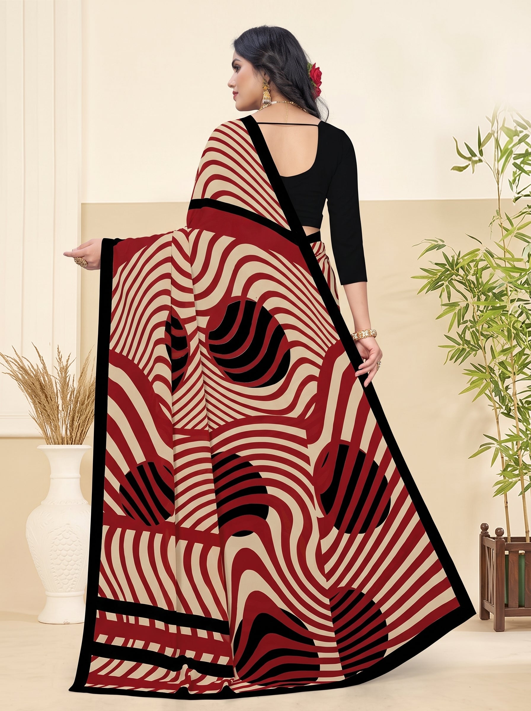 Back pallu [sku:BV-23734]