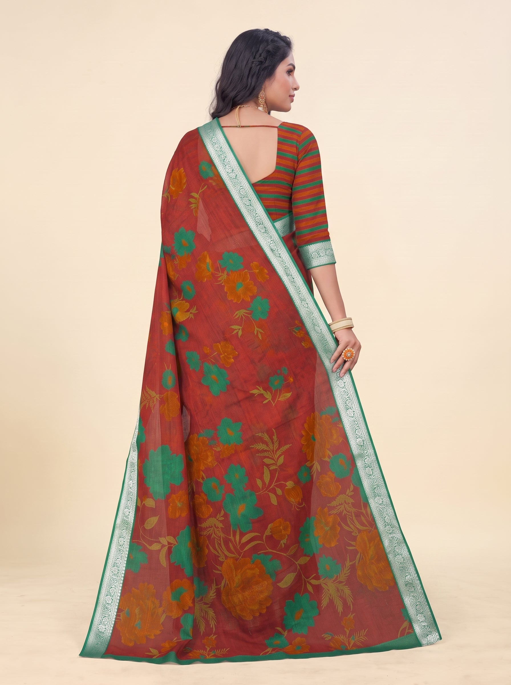 Shared back pallu [sku:JA-14833]