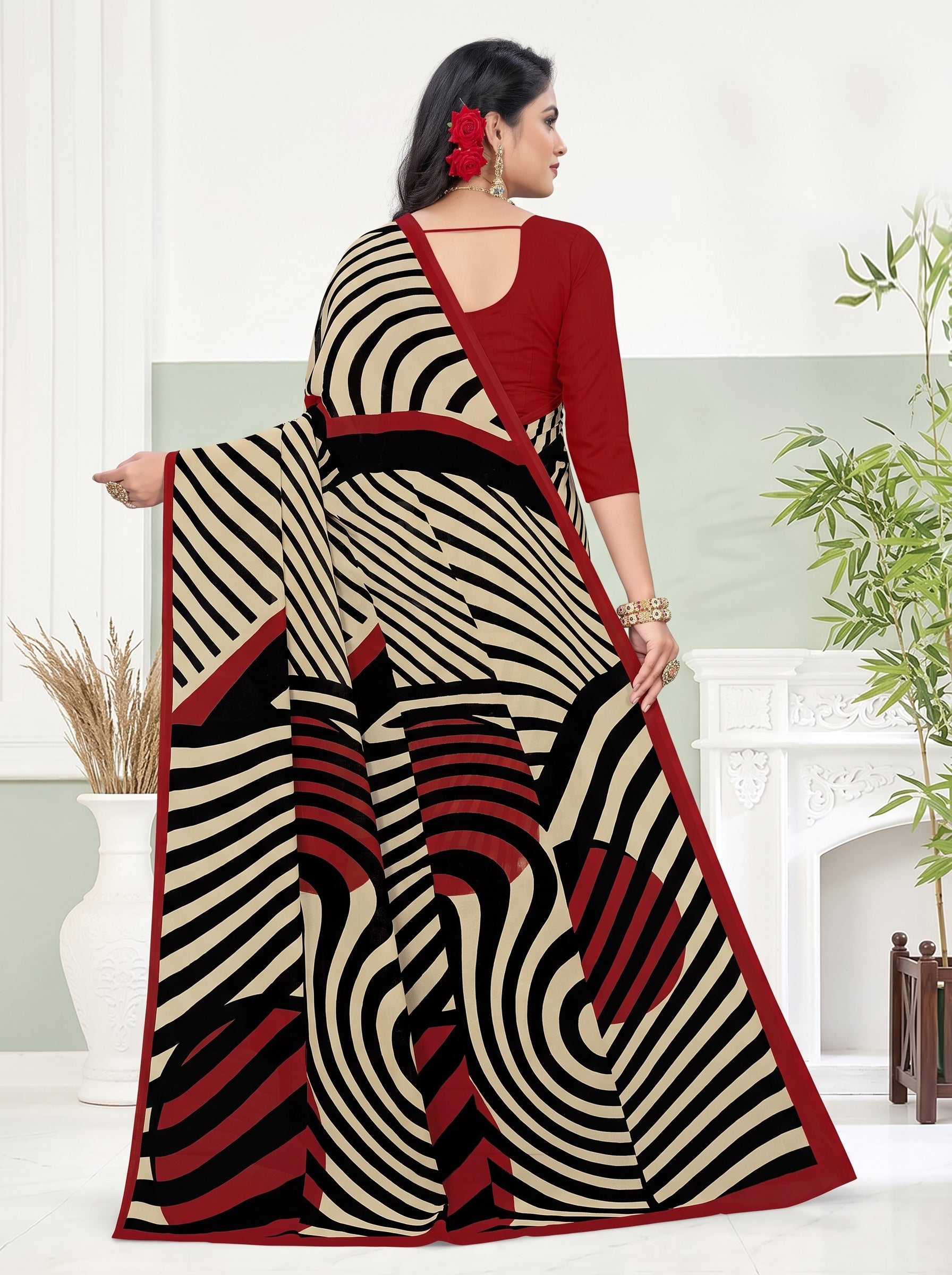 Back pallu [sku:BV-23735]