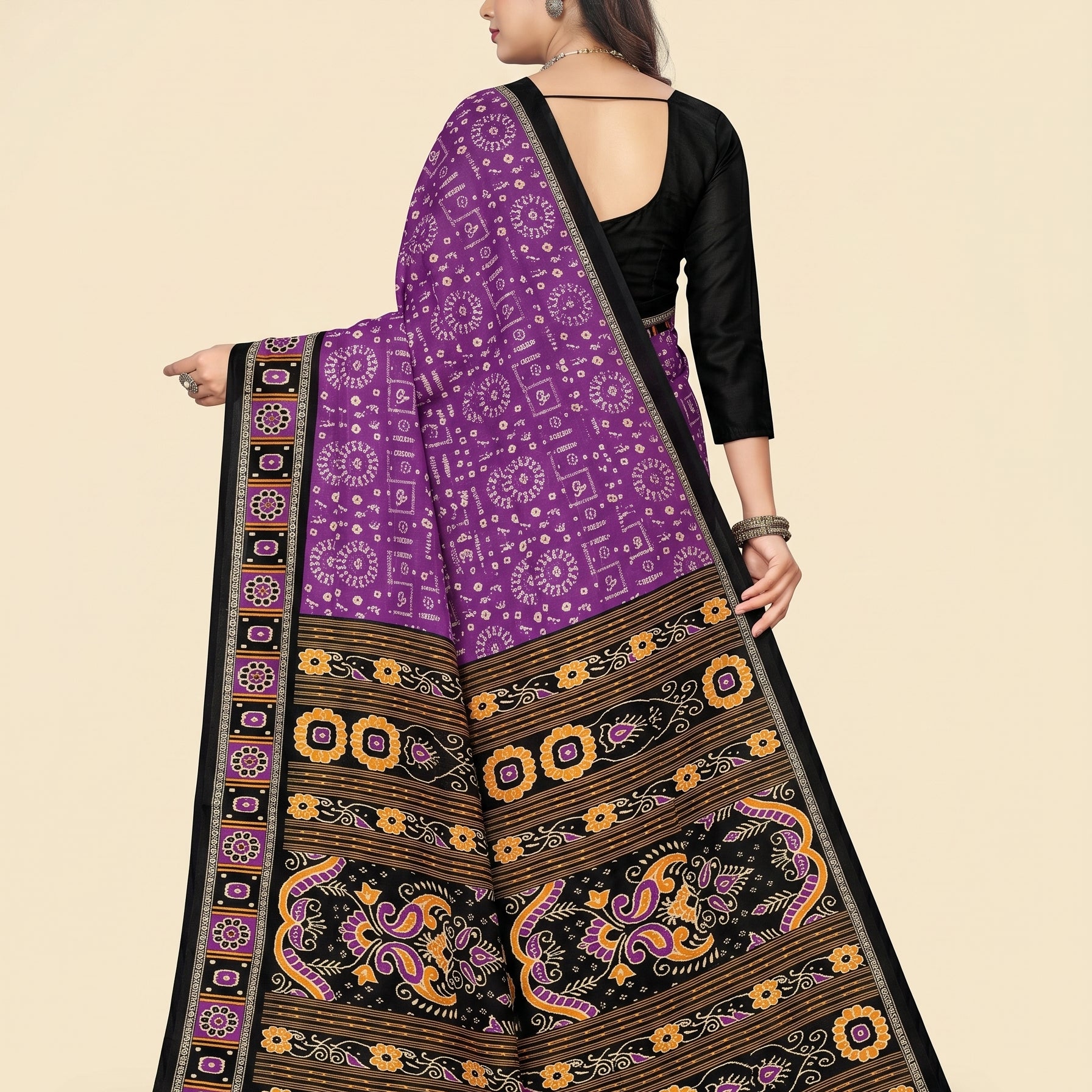 Back pallu