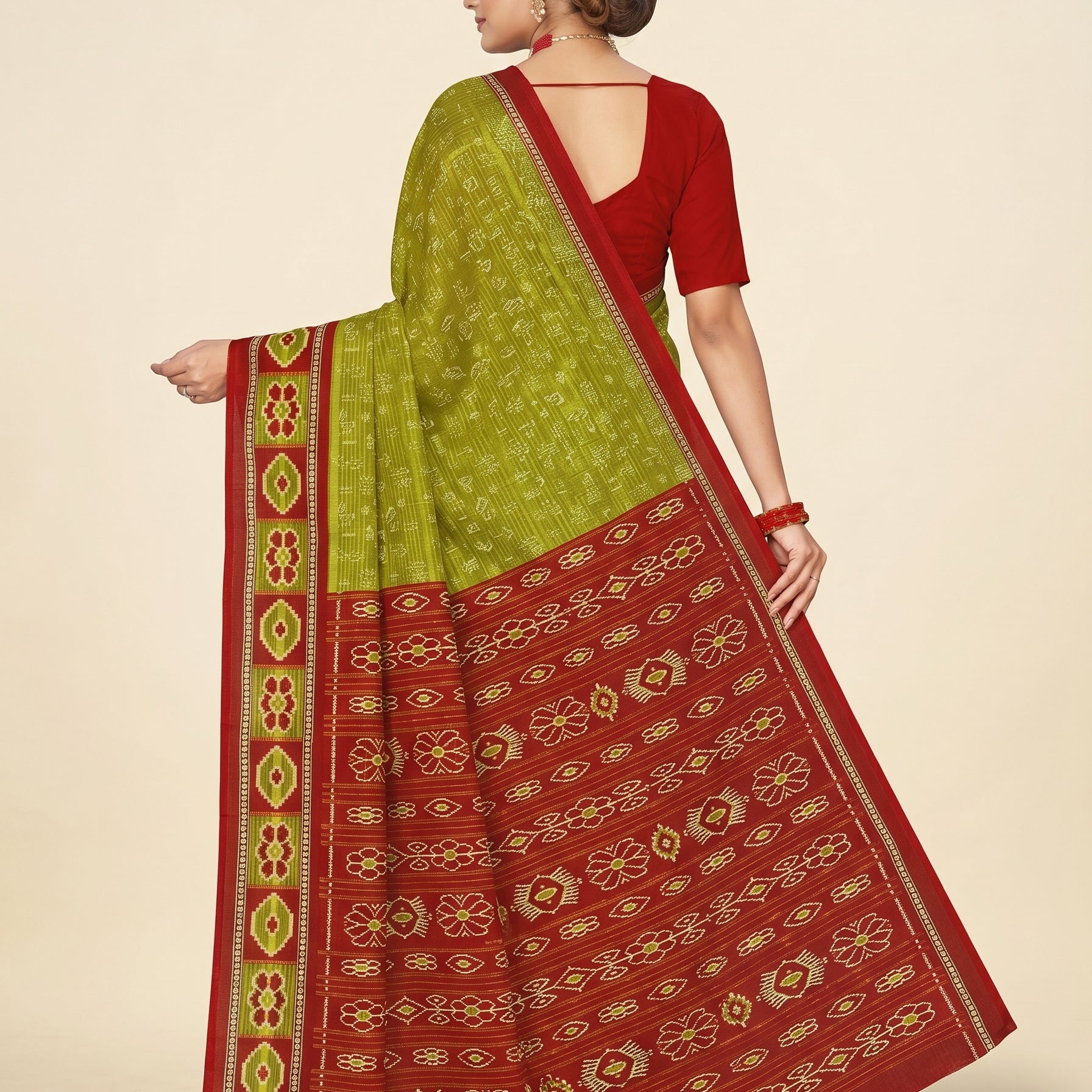 Back pallu