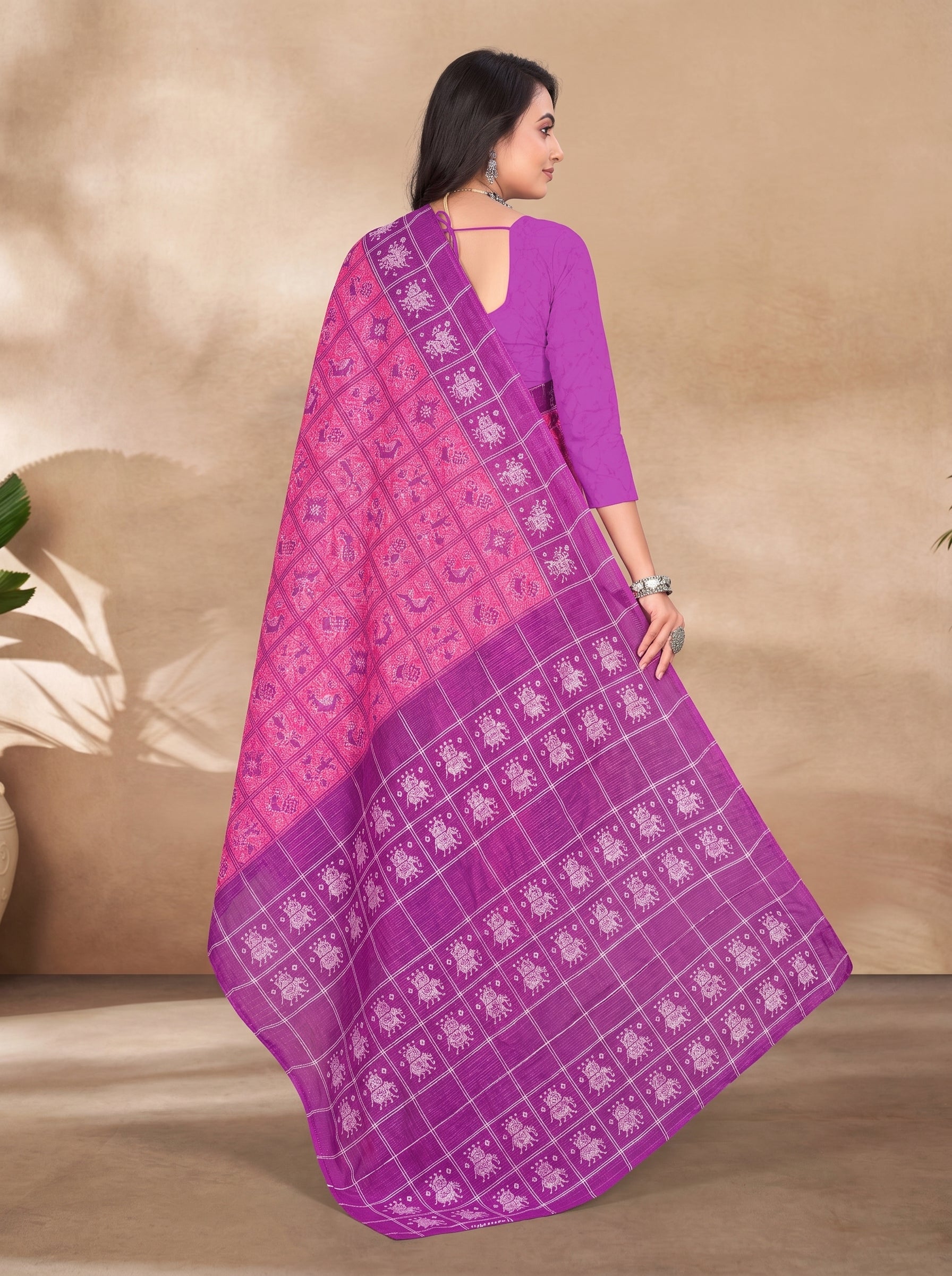 Back pallu