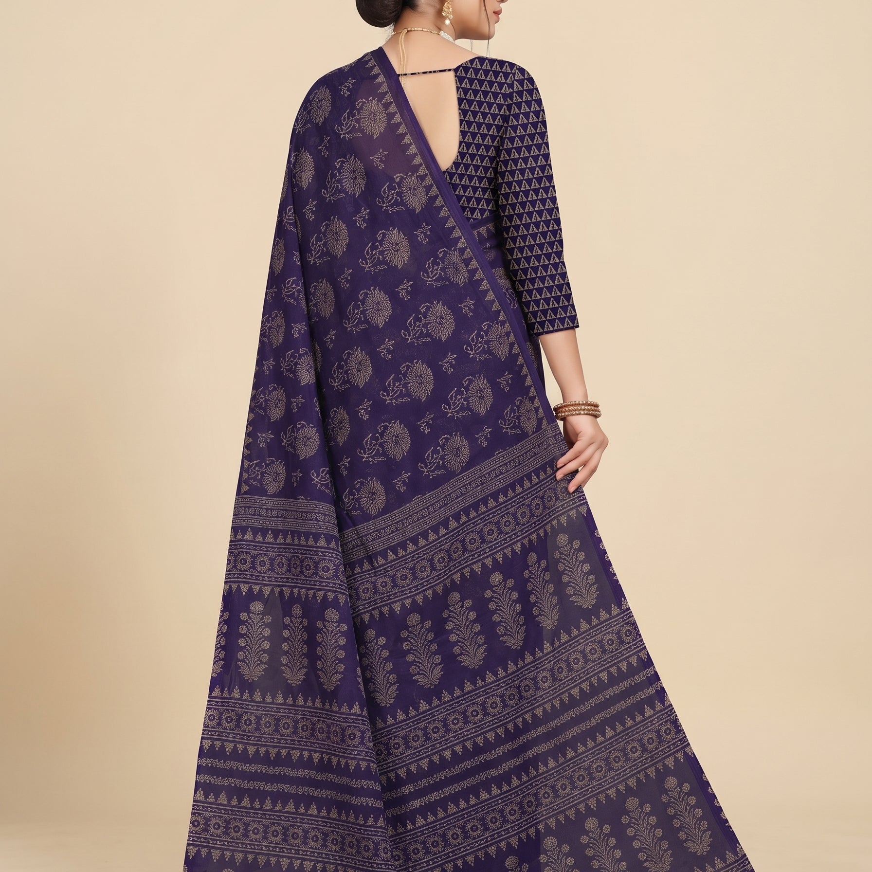 Back pallu