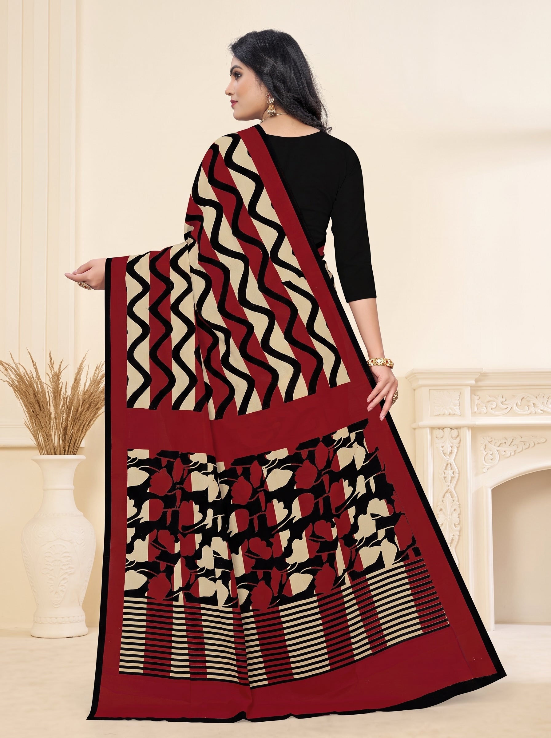 Back pallu [sku:BV-23730]