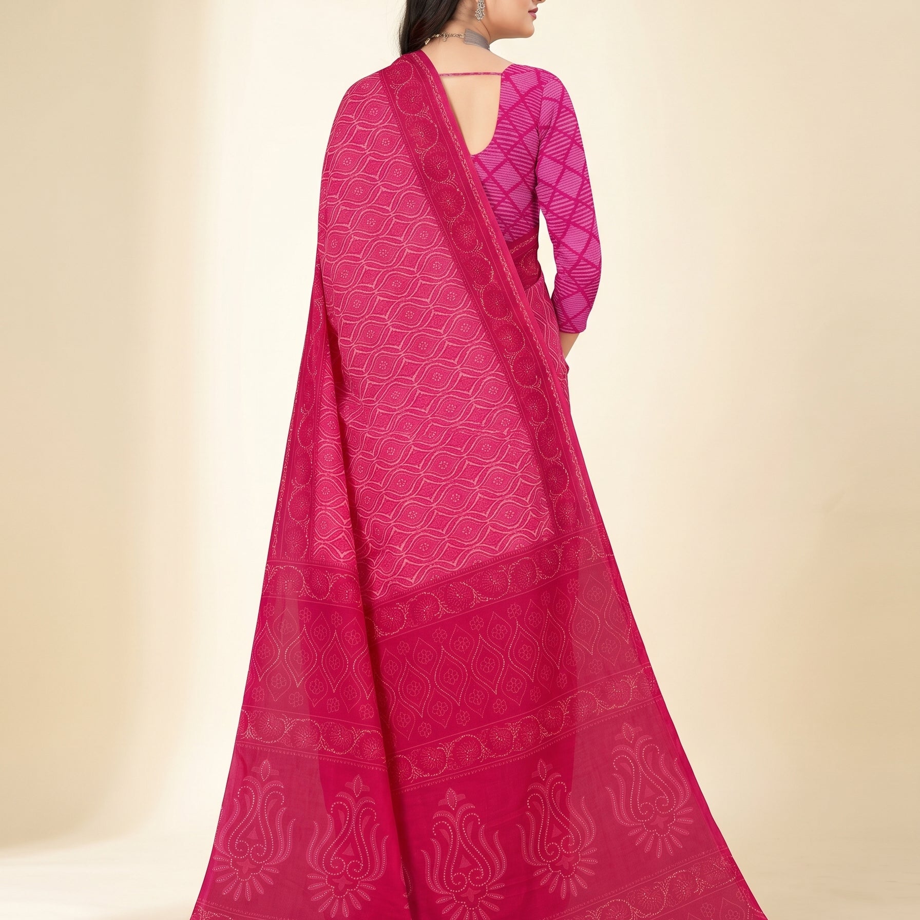 Back pallu