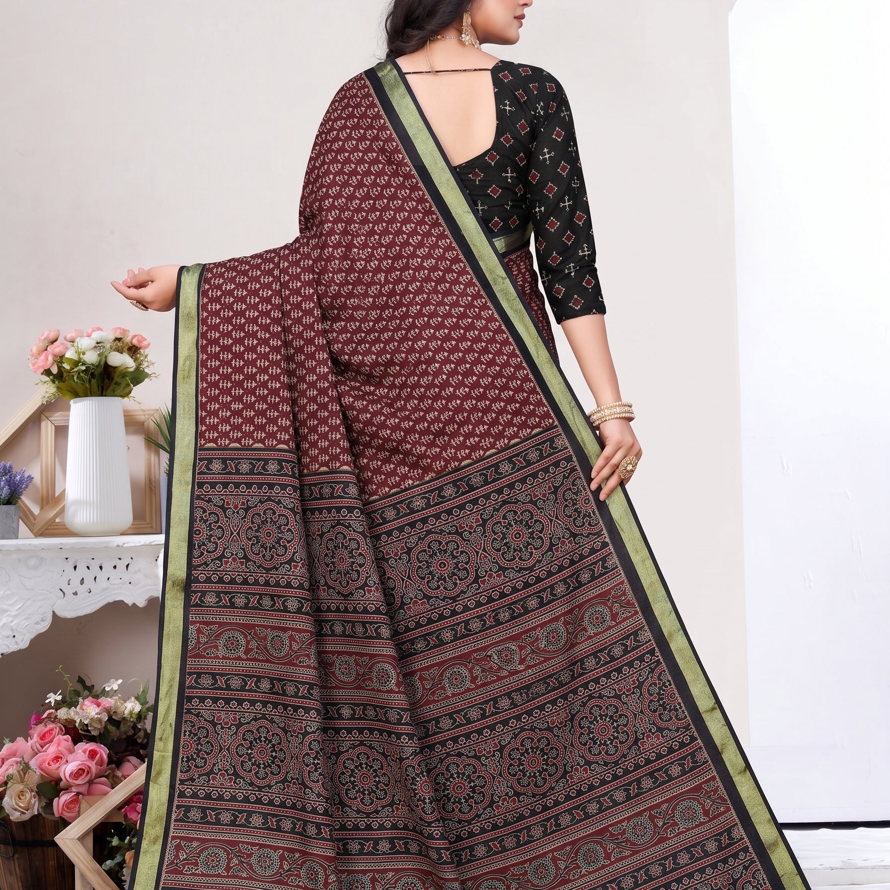 Back pallu