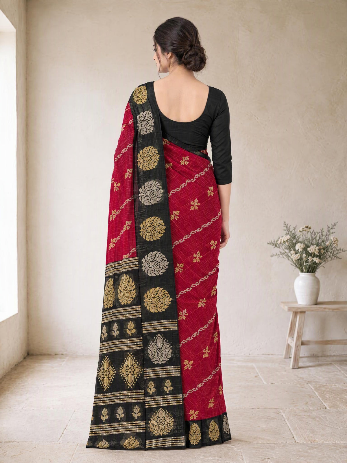 Back pallu [sku:BV-22272]