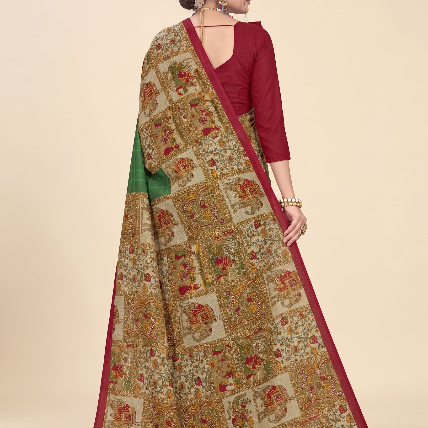Back pallu [sku:BV-25123]