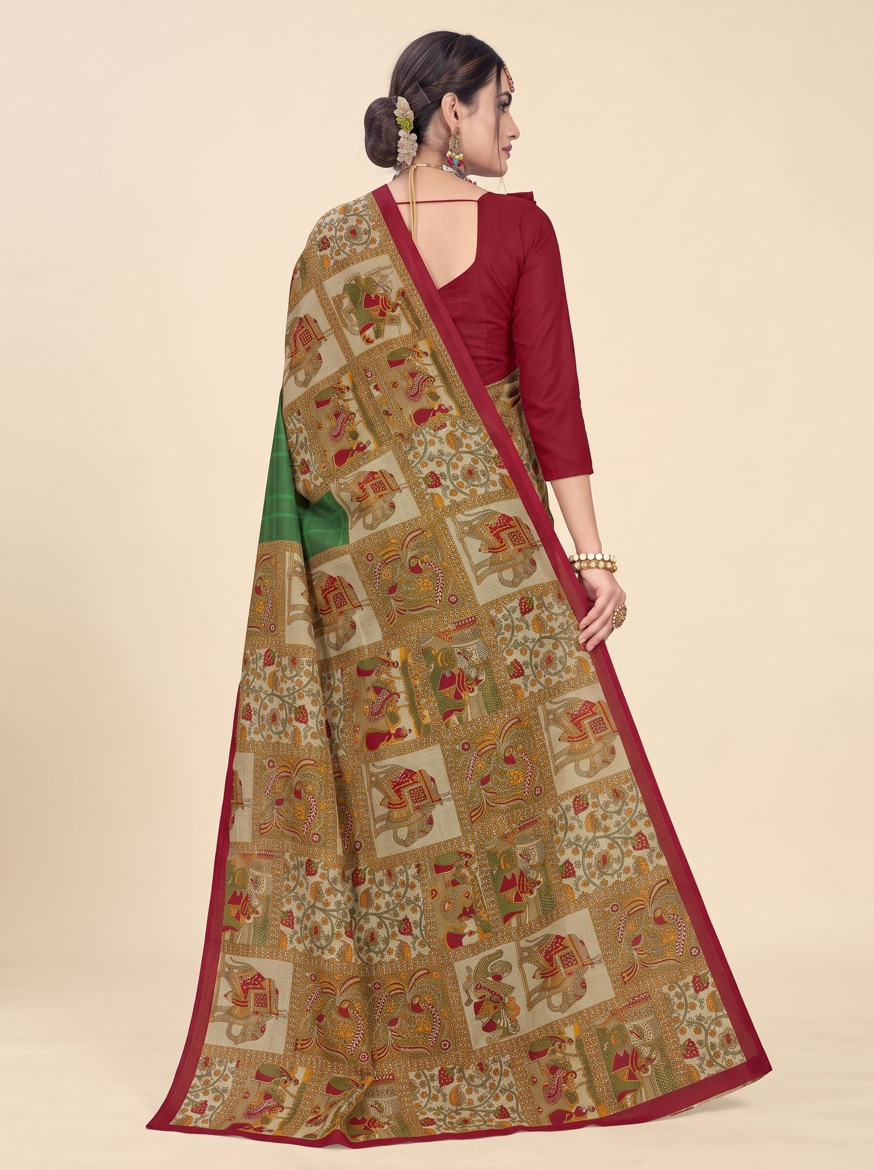 Back pallu [sku:BV-25123]