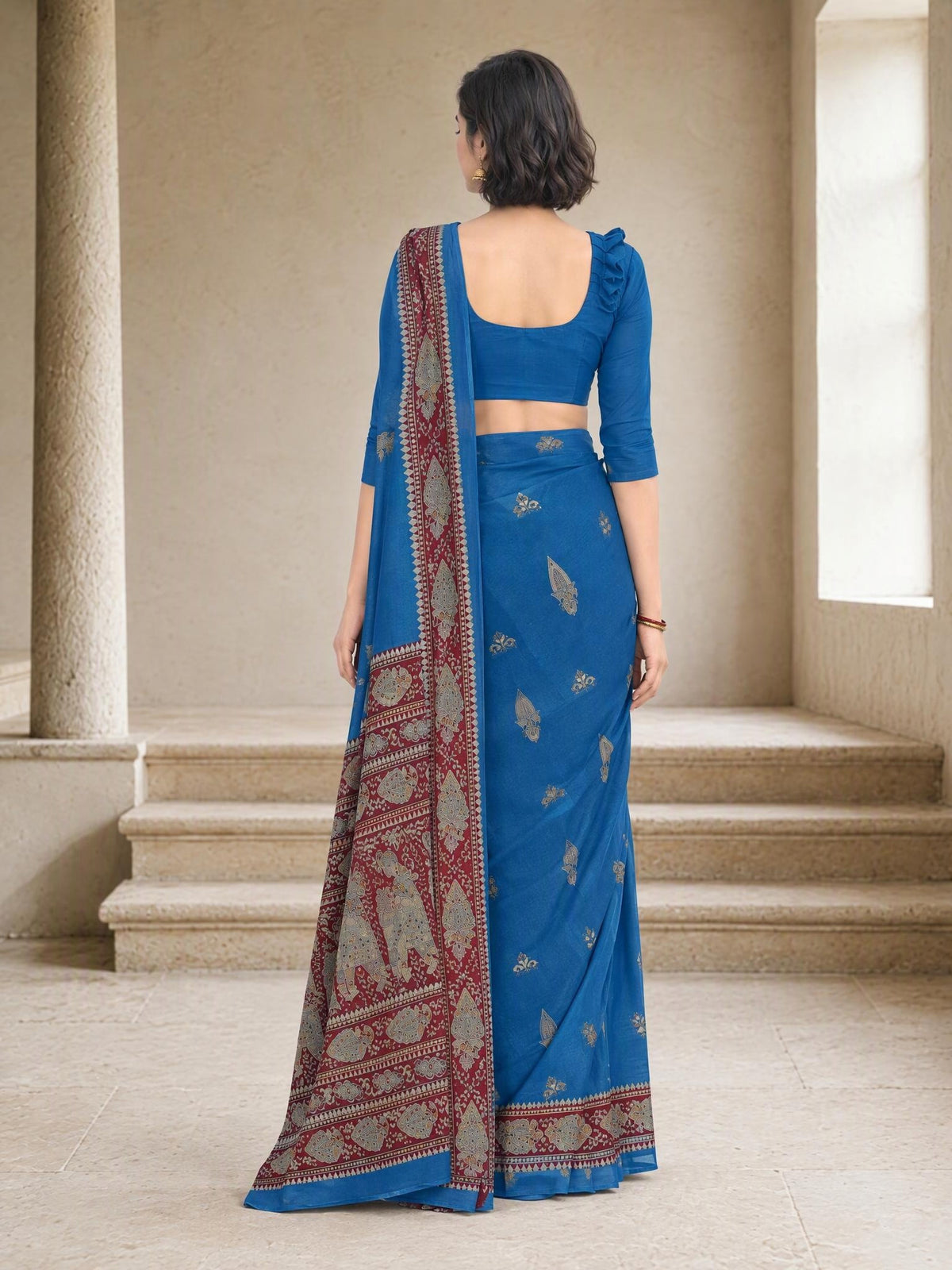 Back pallu [sku:BV-22794]