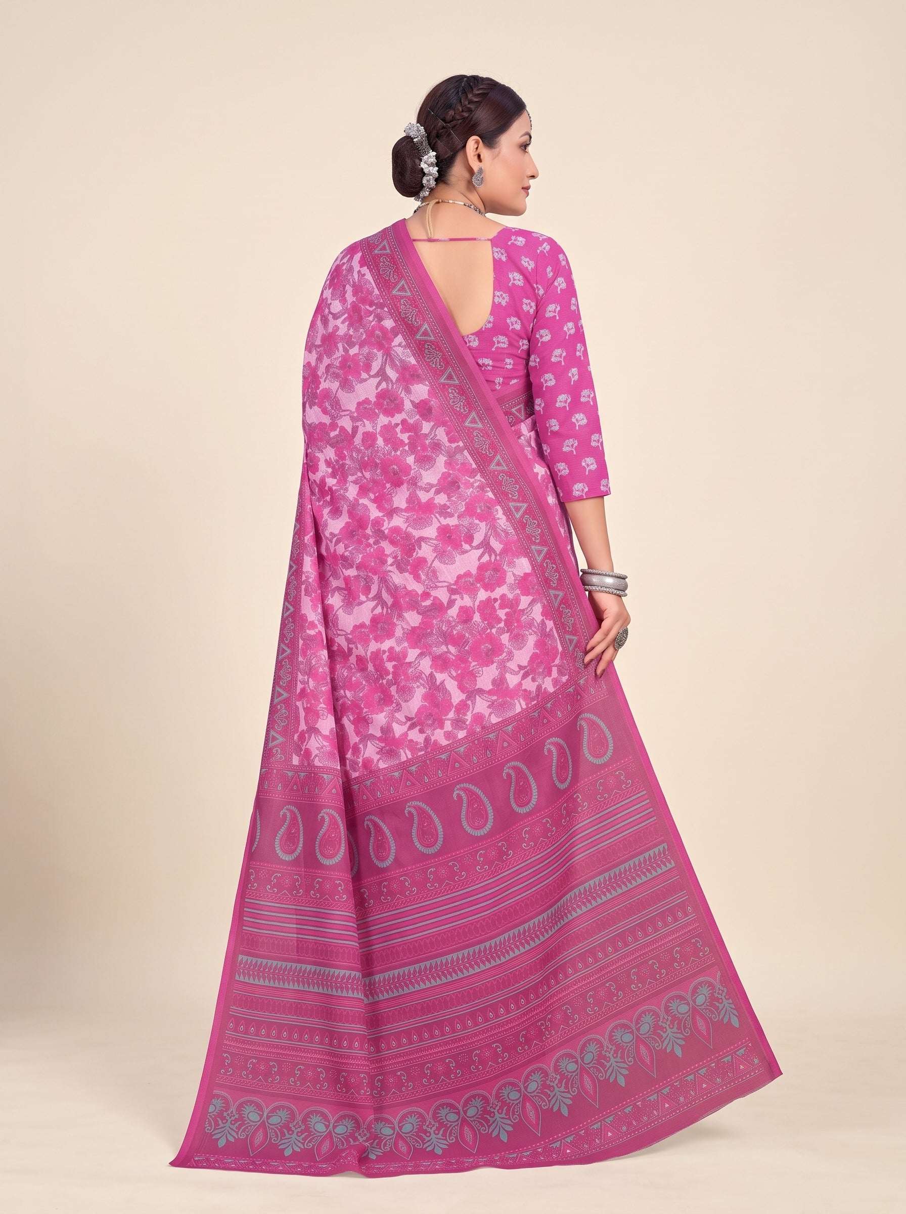 Shared back pallu [sku:KN-66609]