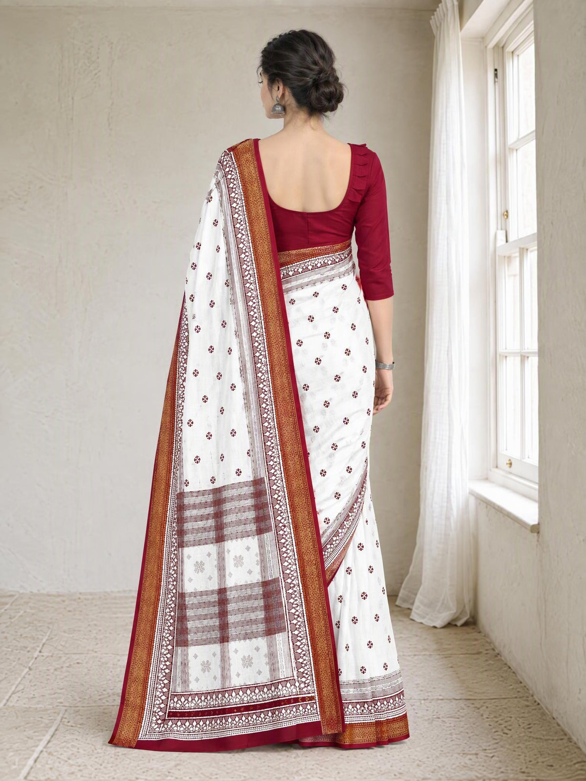 Back pallu [sku:BV-23695A]