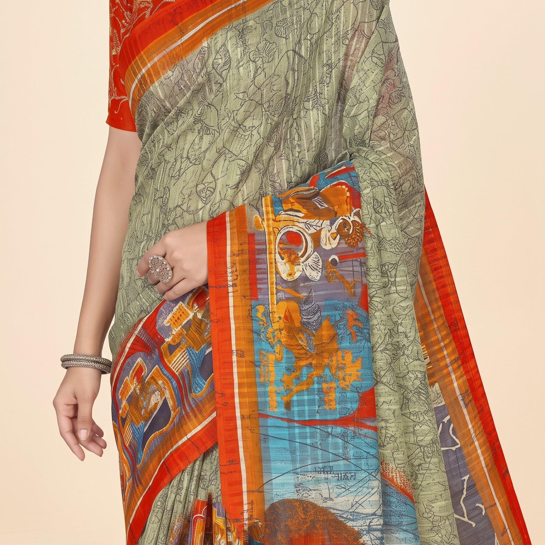Pallu close-up [sku:D.NO.56640]