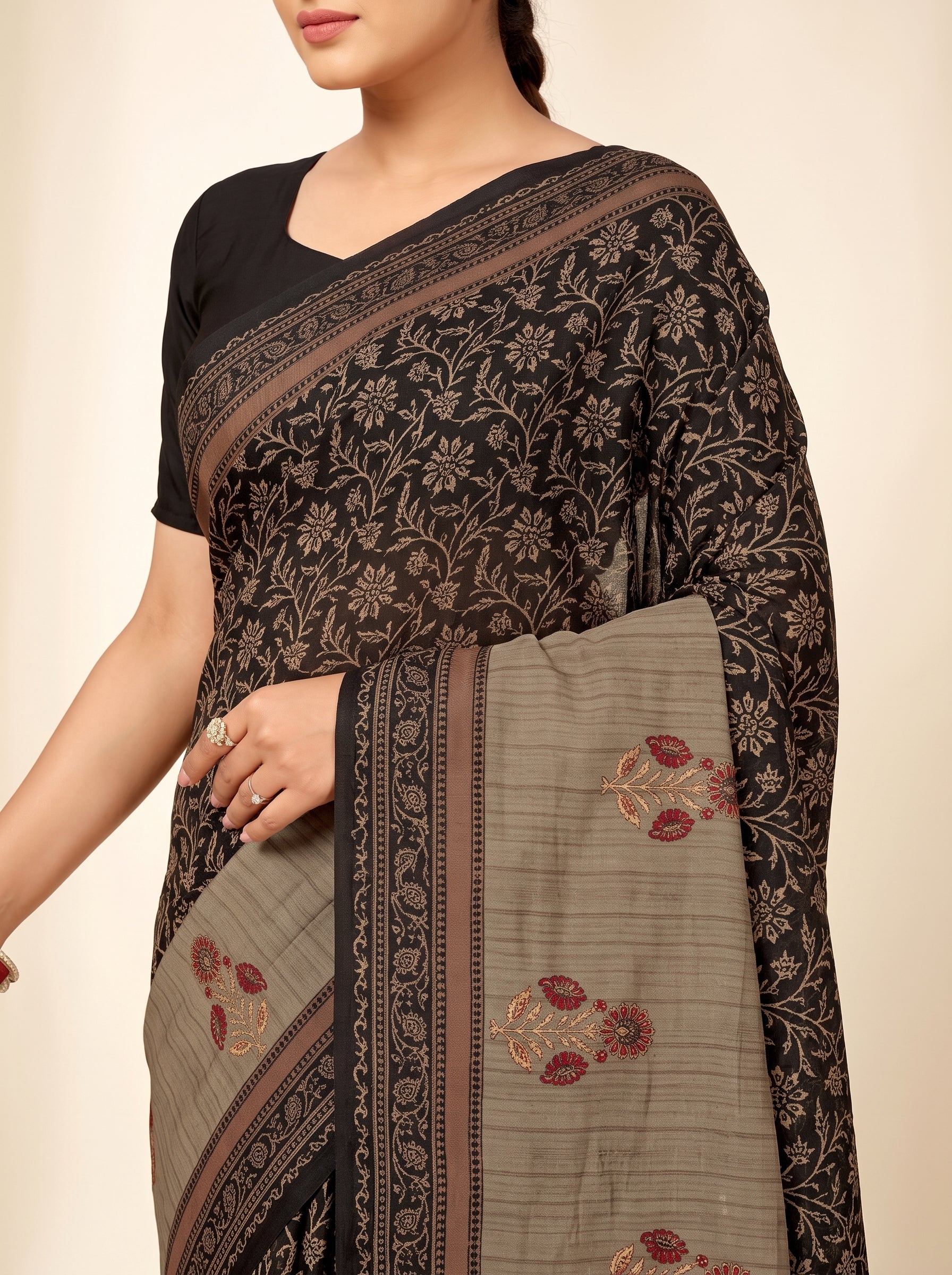 Shared pallu close-up [sku:D.NO.36074]
