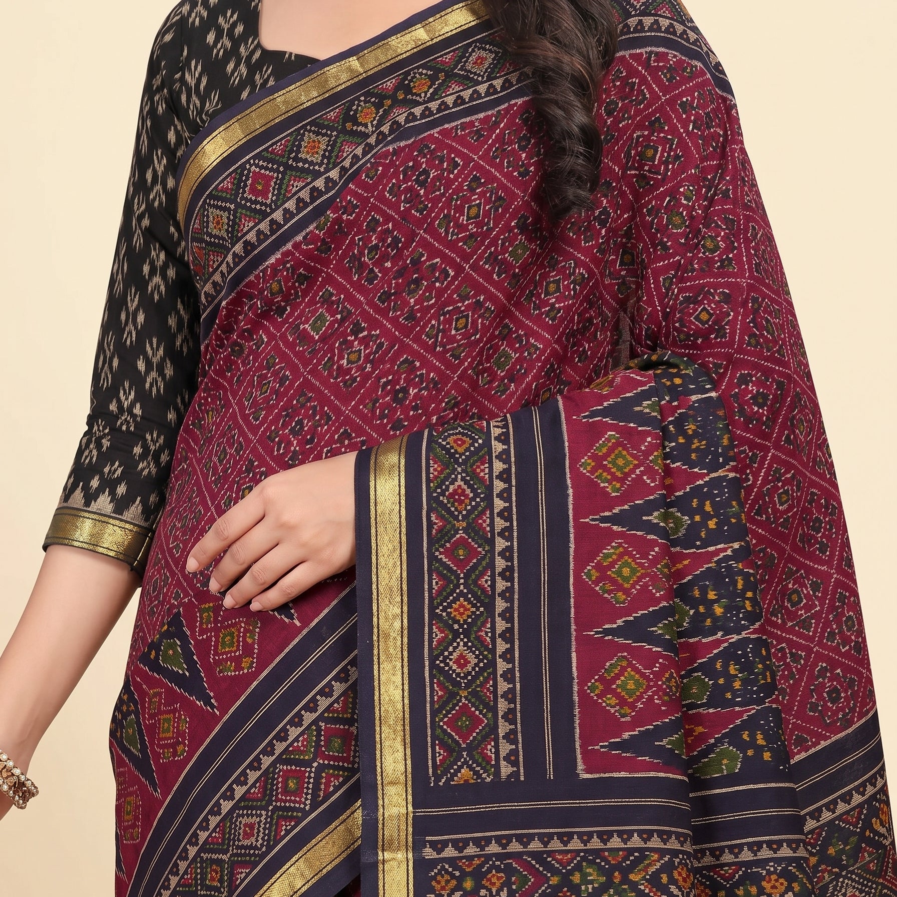 Pallu close-up [sku:JA 13692]
