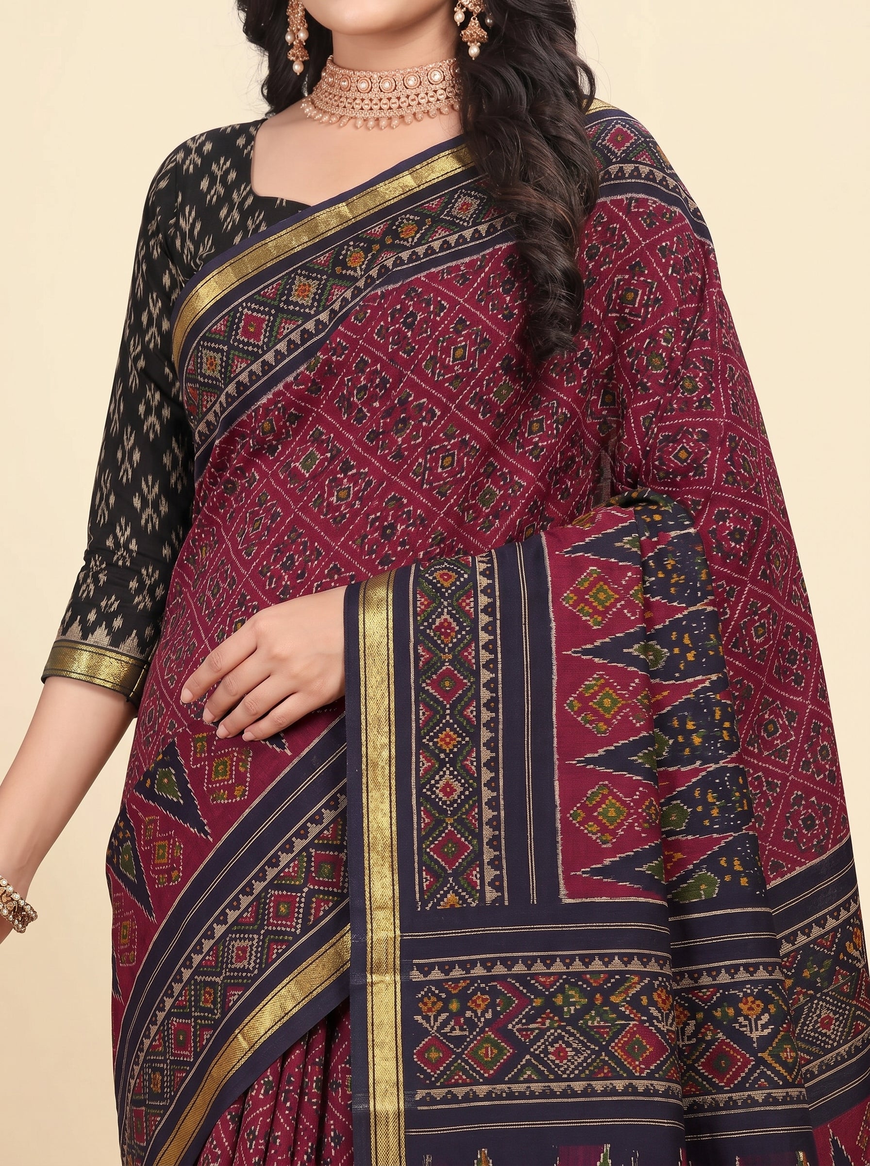 Pallu close-up [sku:JA 13692]