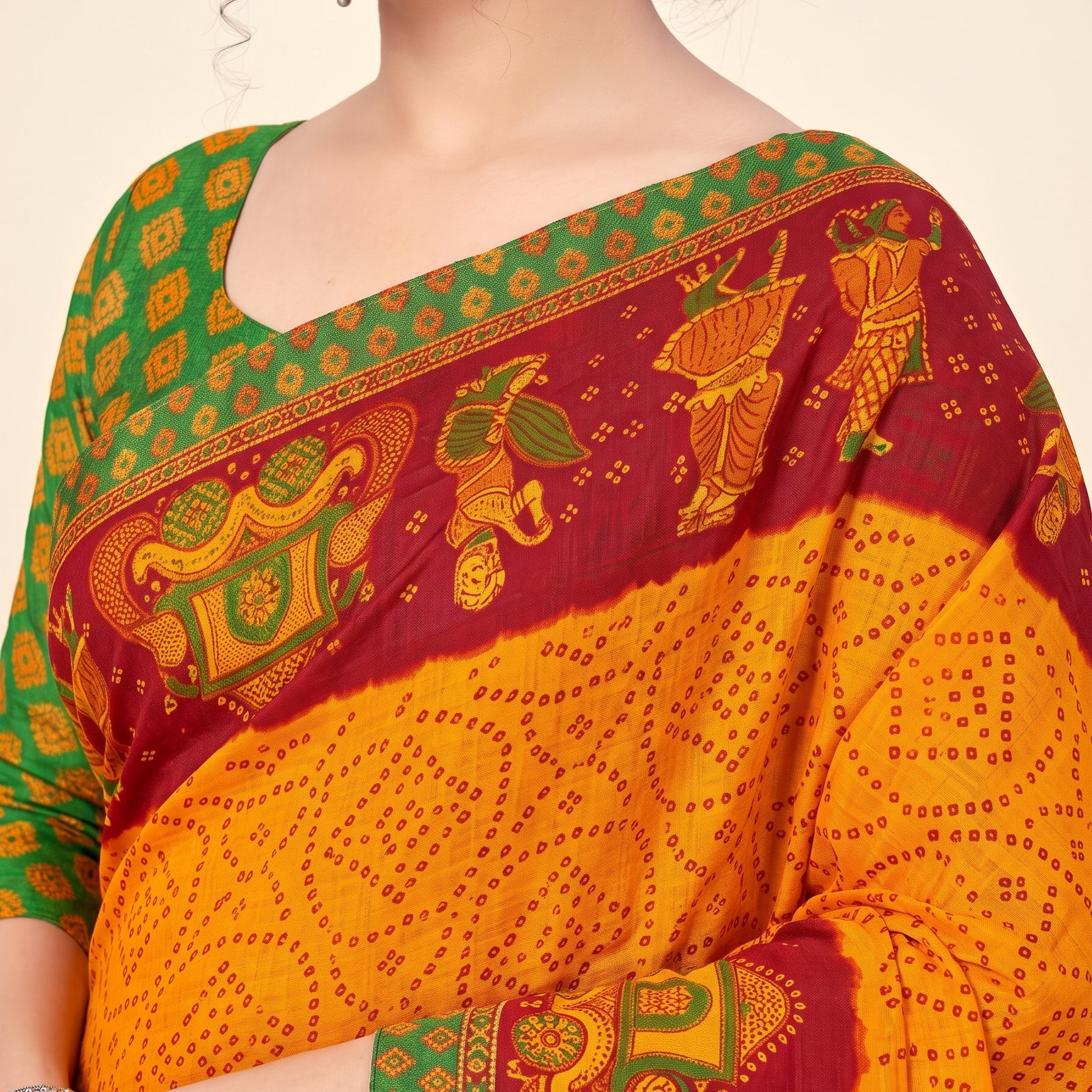 Pallu close-up [sku:KN-68492]