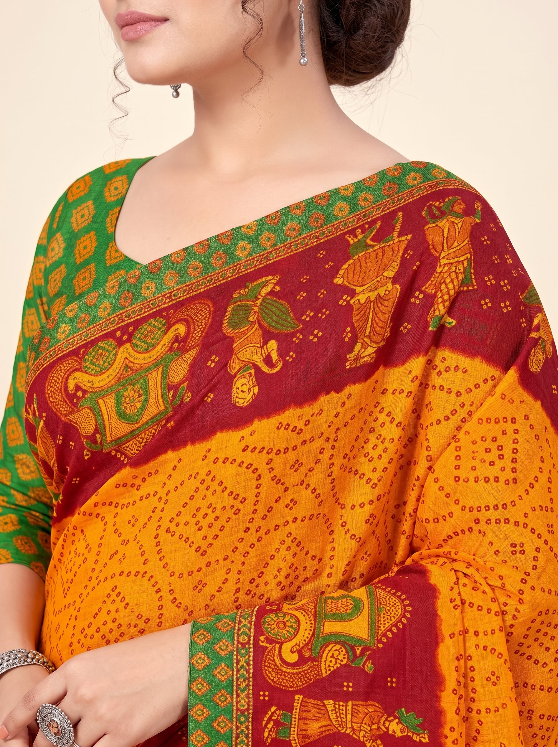 Pallu close-up [sku:KN-68492]