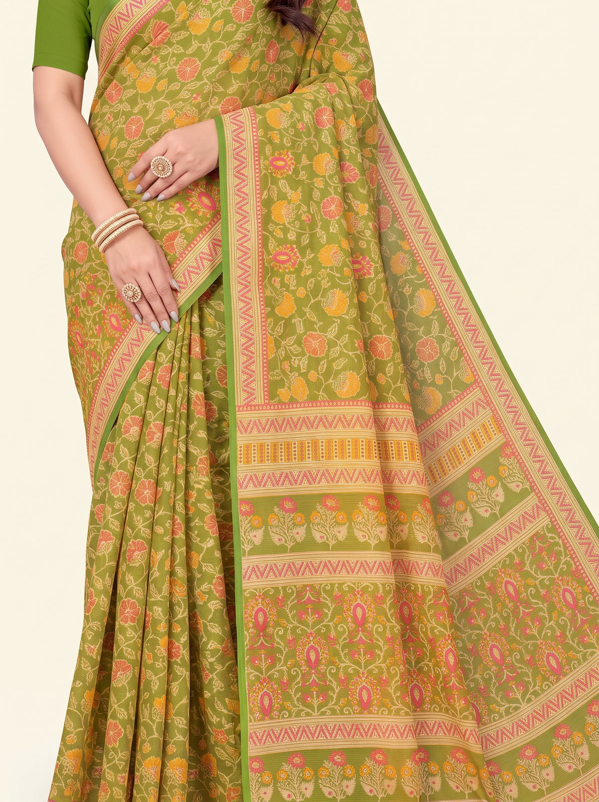 Shared pallu close-up [sku:KN-71402]