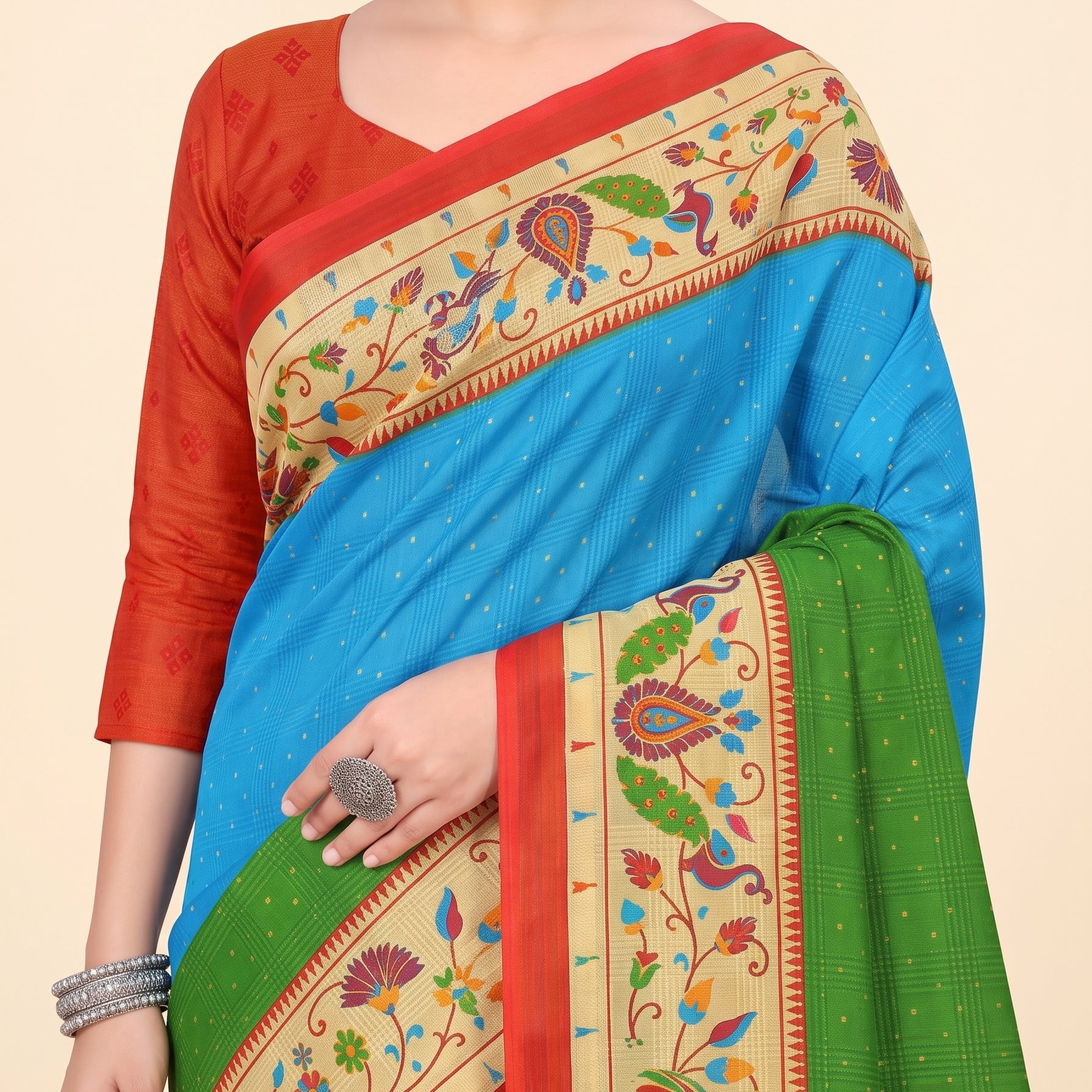 Pallu close-up [sku:KN-59275]