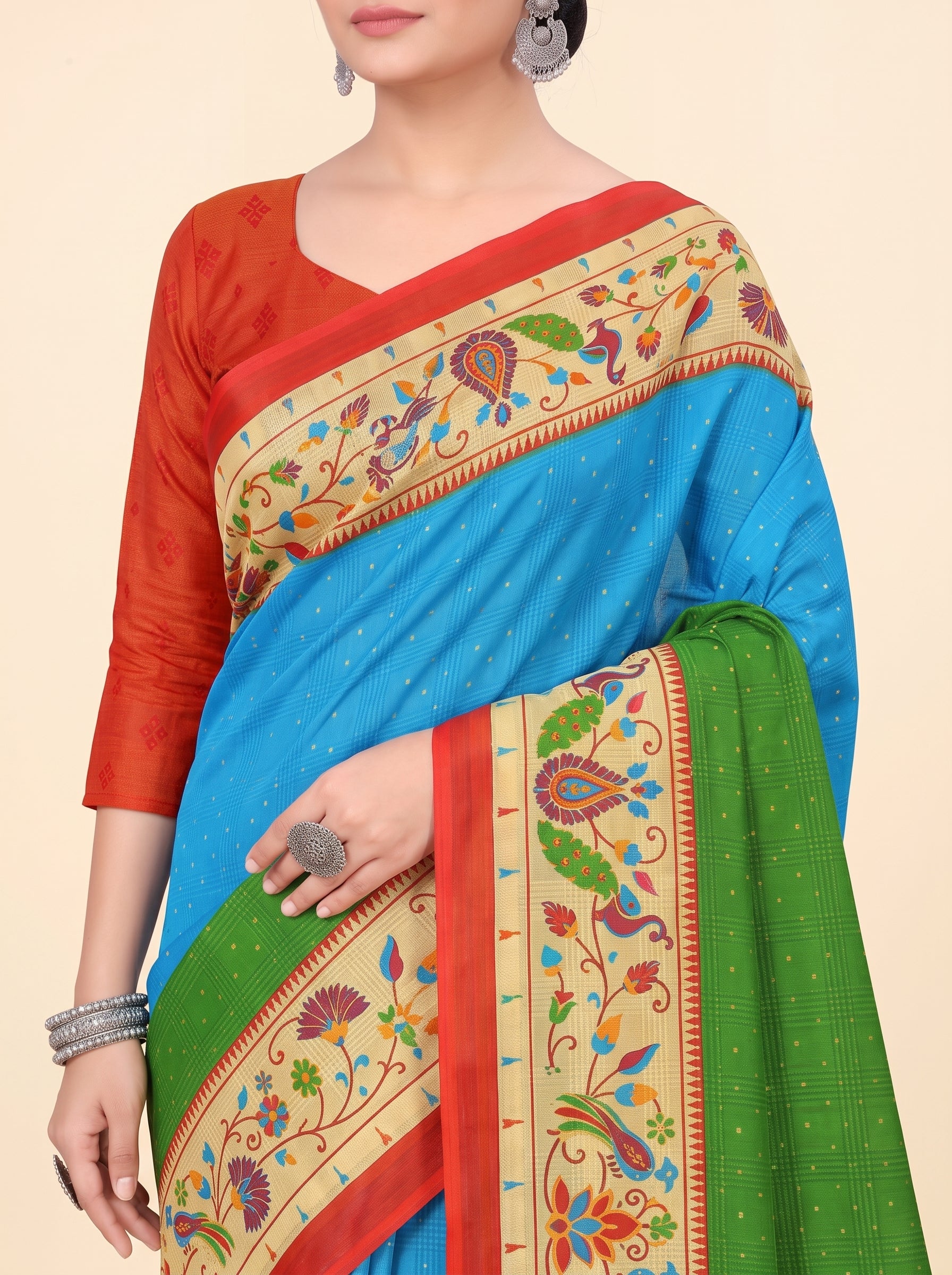 Pallu close-up [sku:KN-59275]