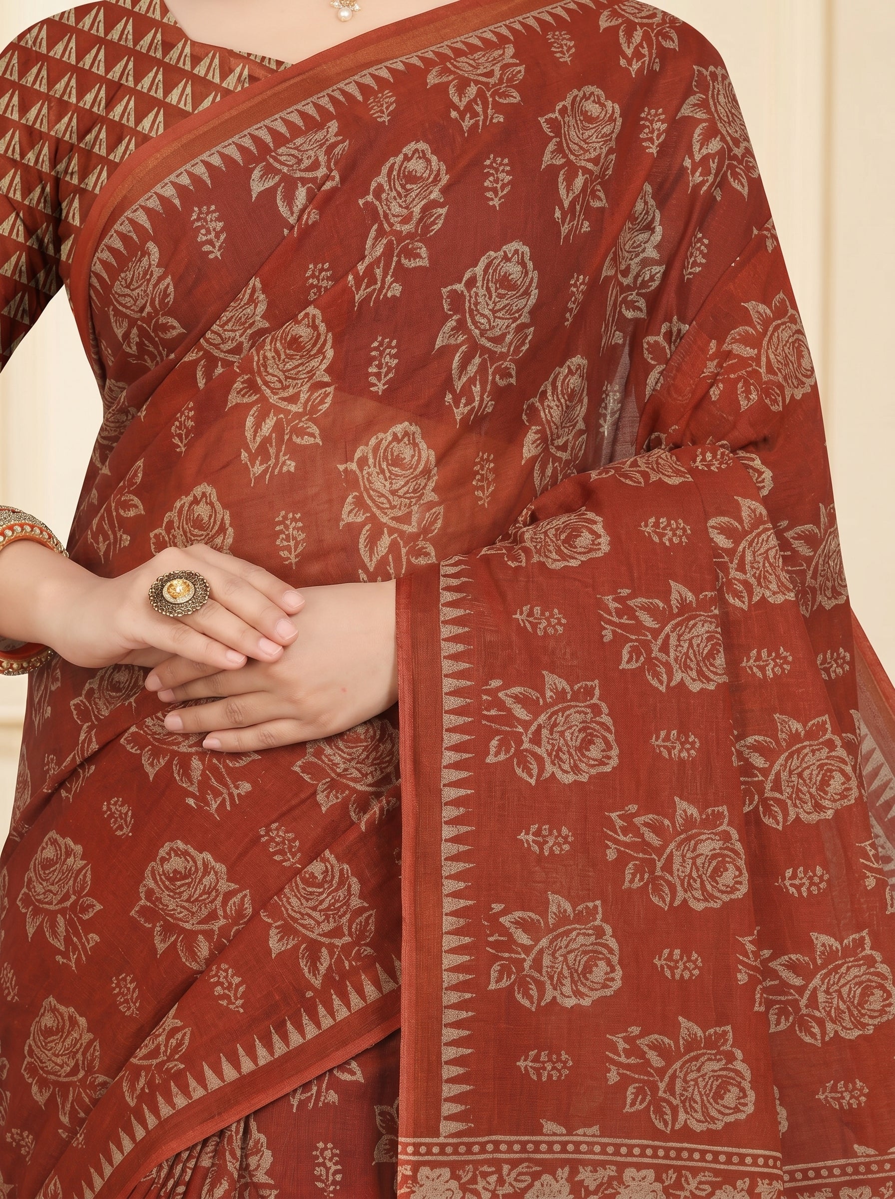 Pallu close-up