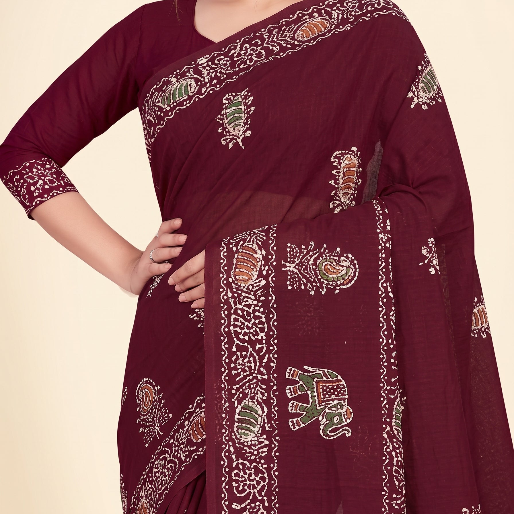Pallu close-up [sku:KN-68706]