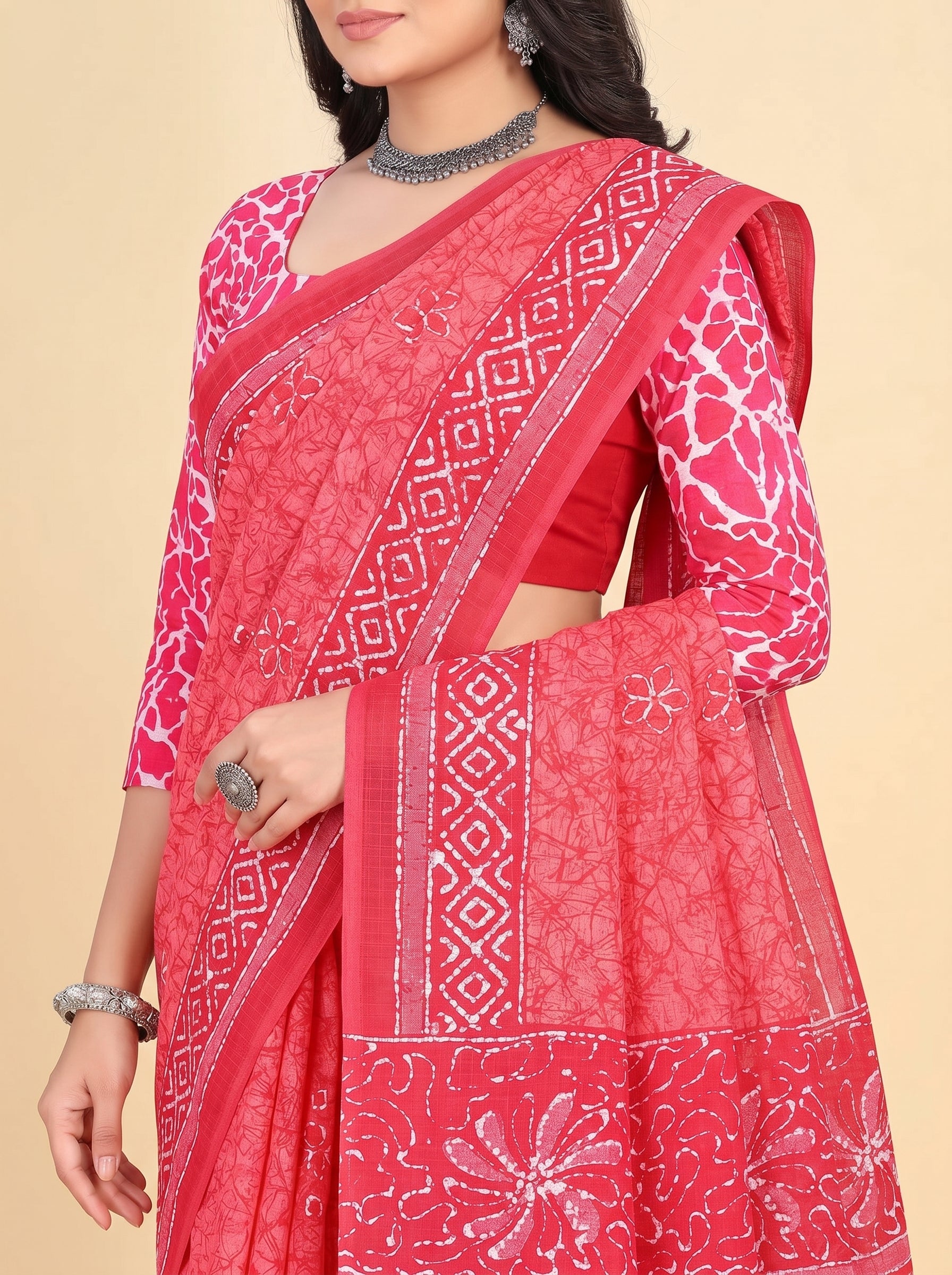 Pallu close-up