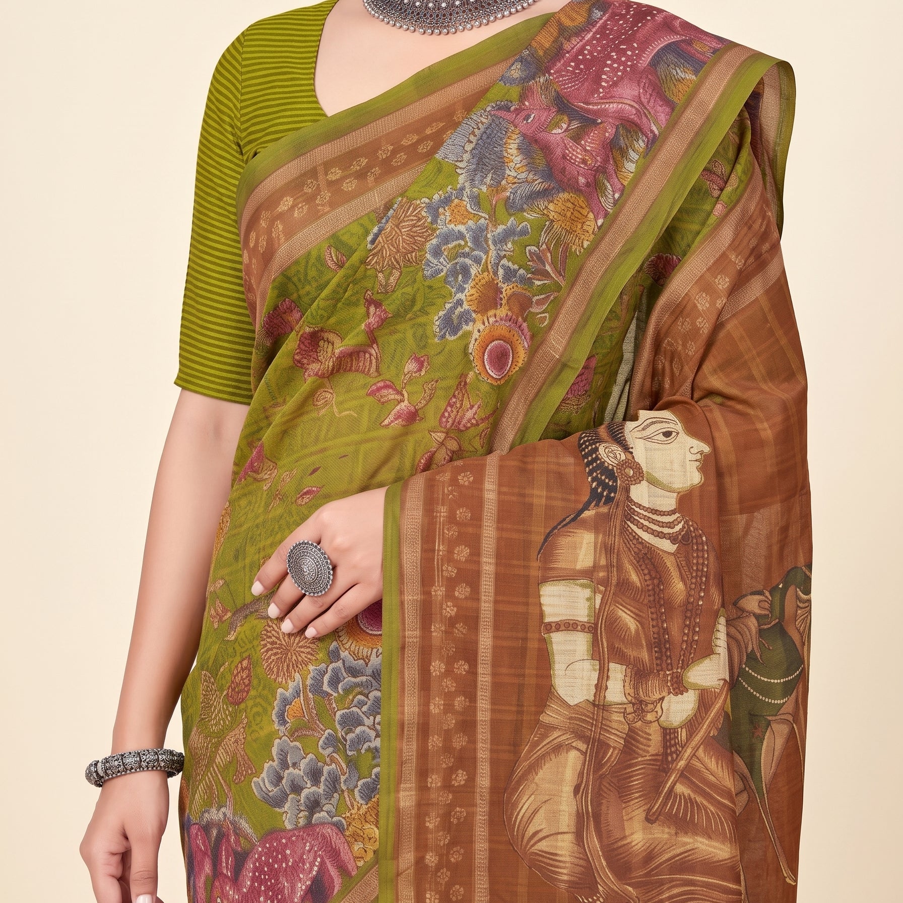 Pallu close-up [sku:KN-63996]
