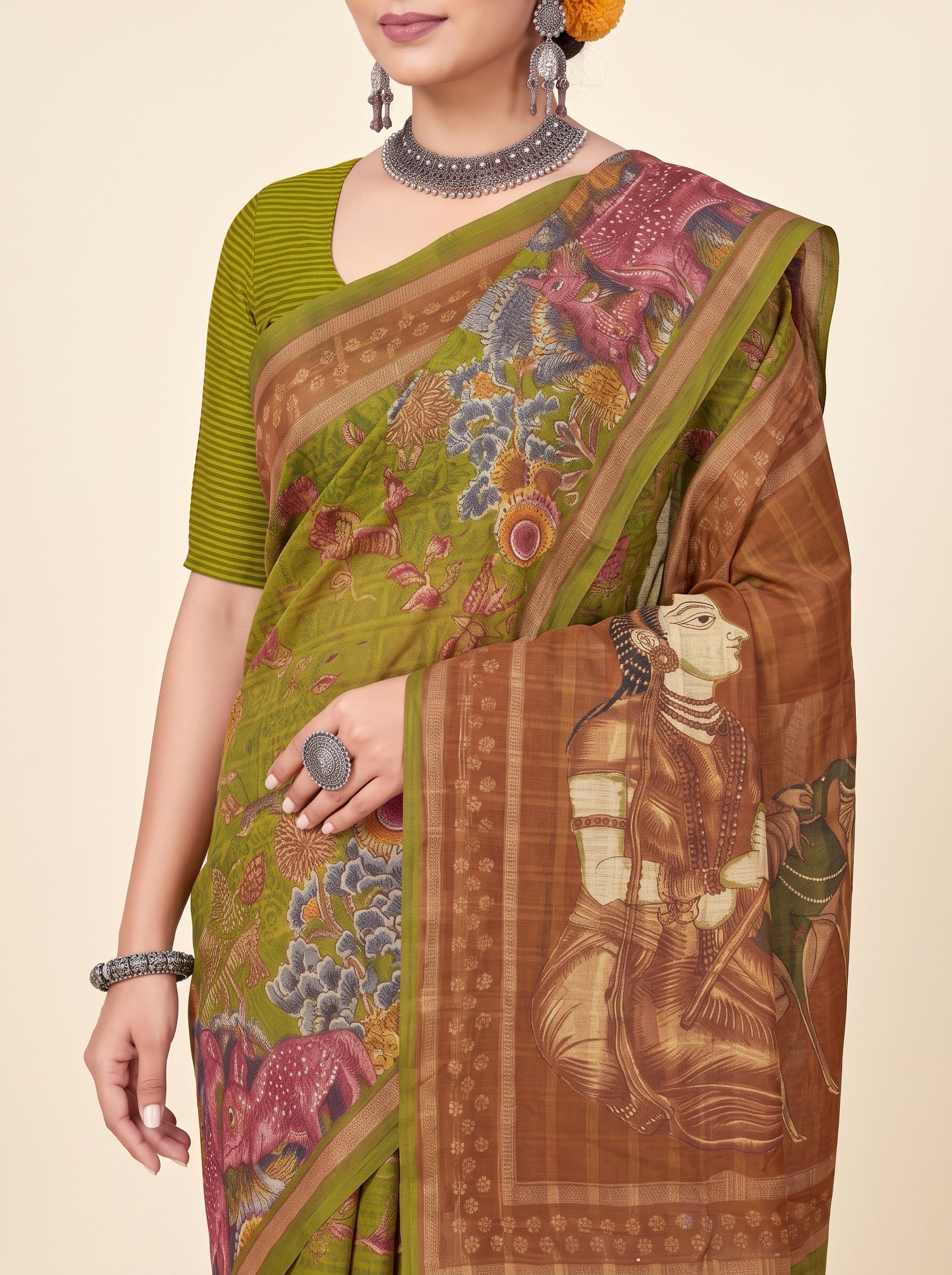 Pallu close-up [sku:KN-63996]