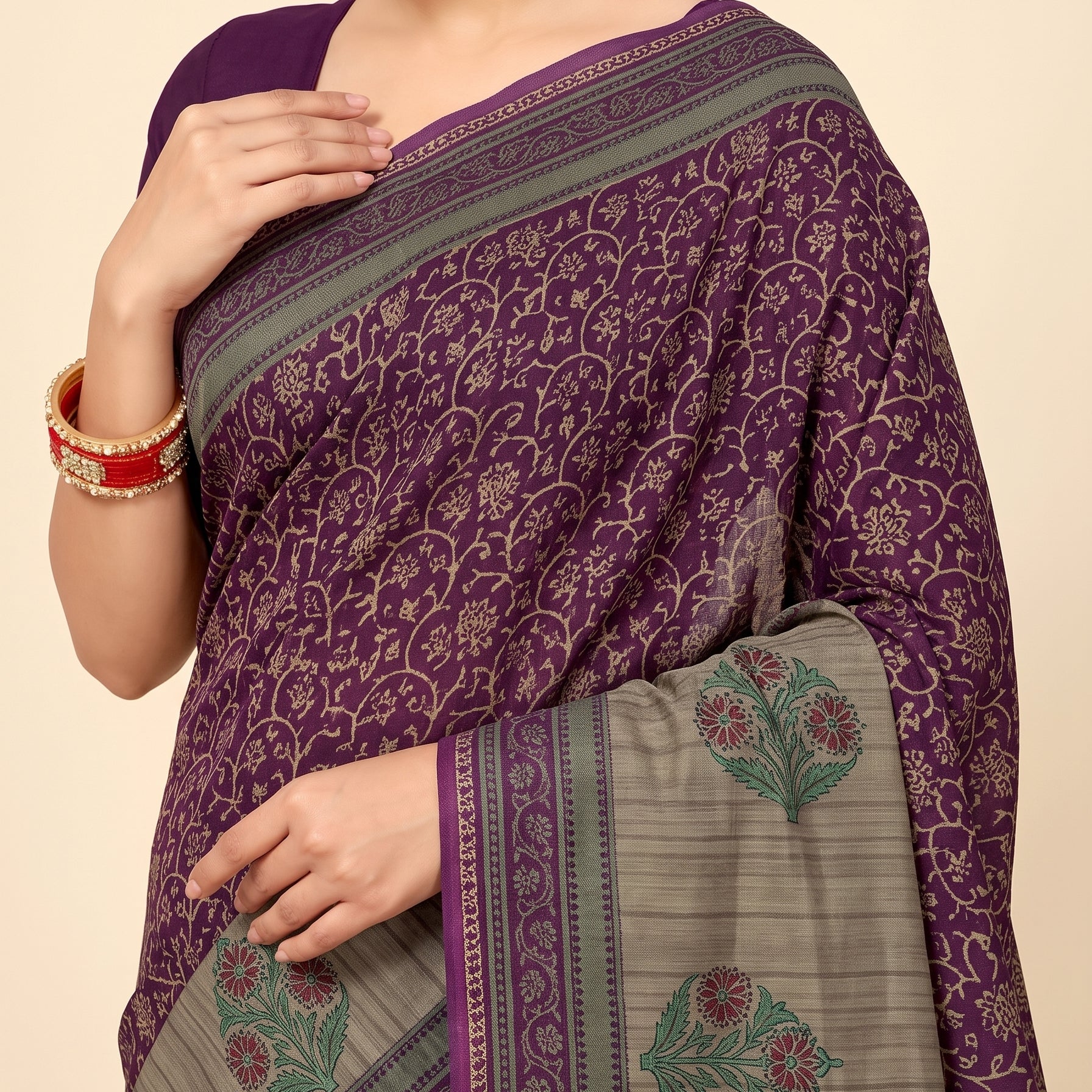 Pallu close-up [sku:D.NO.36077]