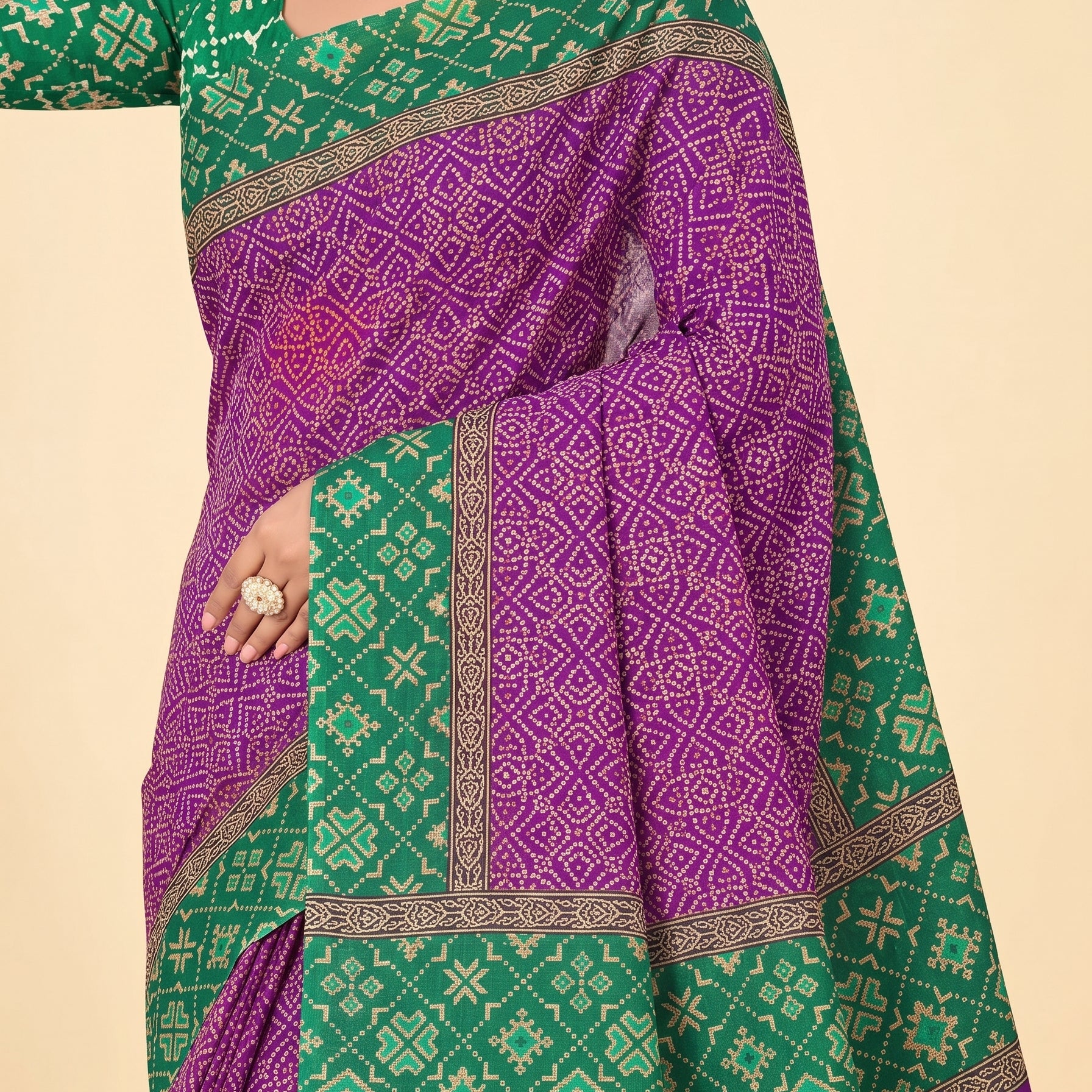Pallu close-up [sku:KN-64605]