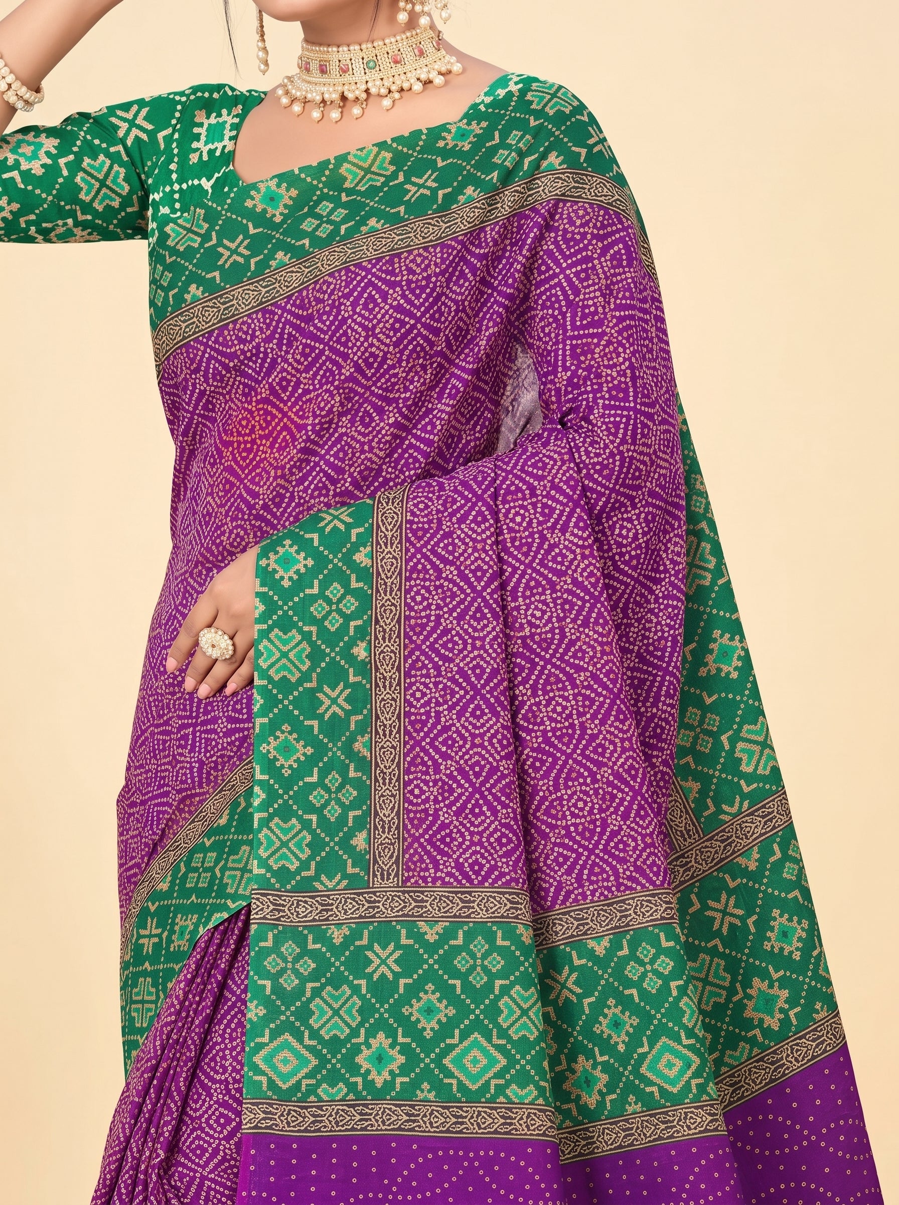 Pallu close-up [sku:KN-64605]