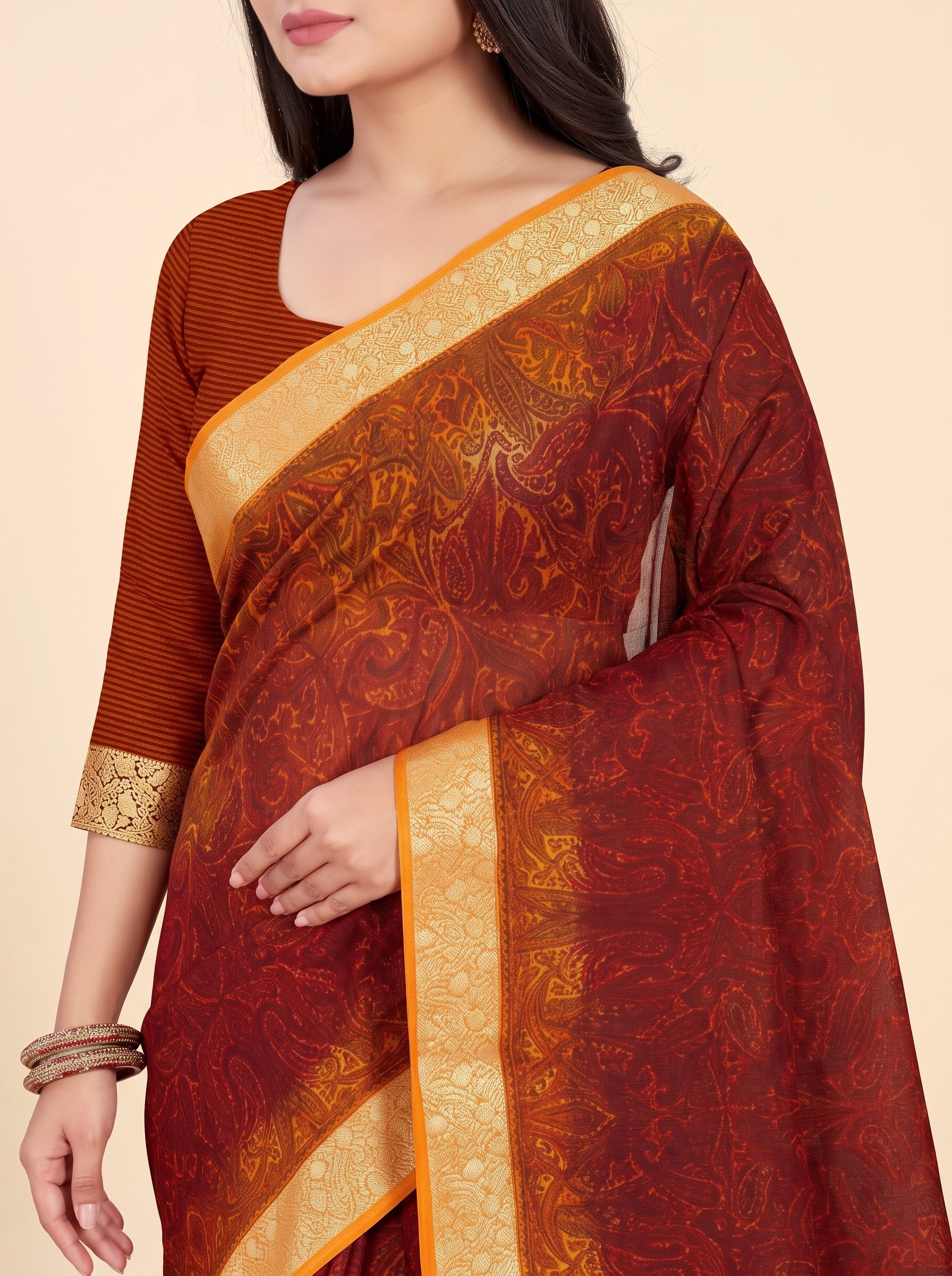 Pallu close-up [sku:KN-19686]