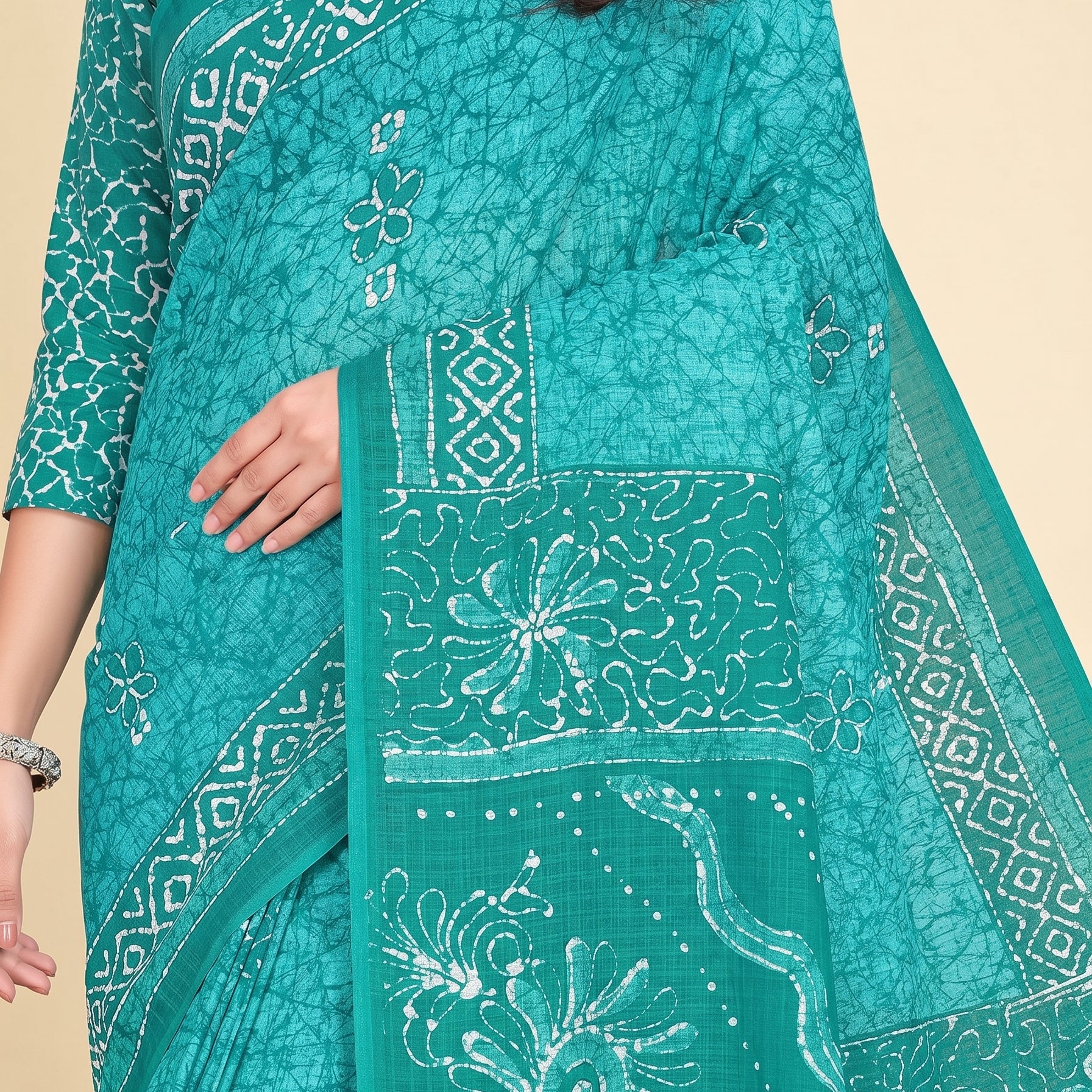 Pallu close-up
