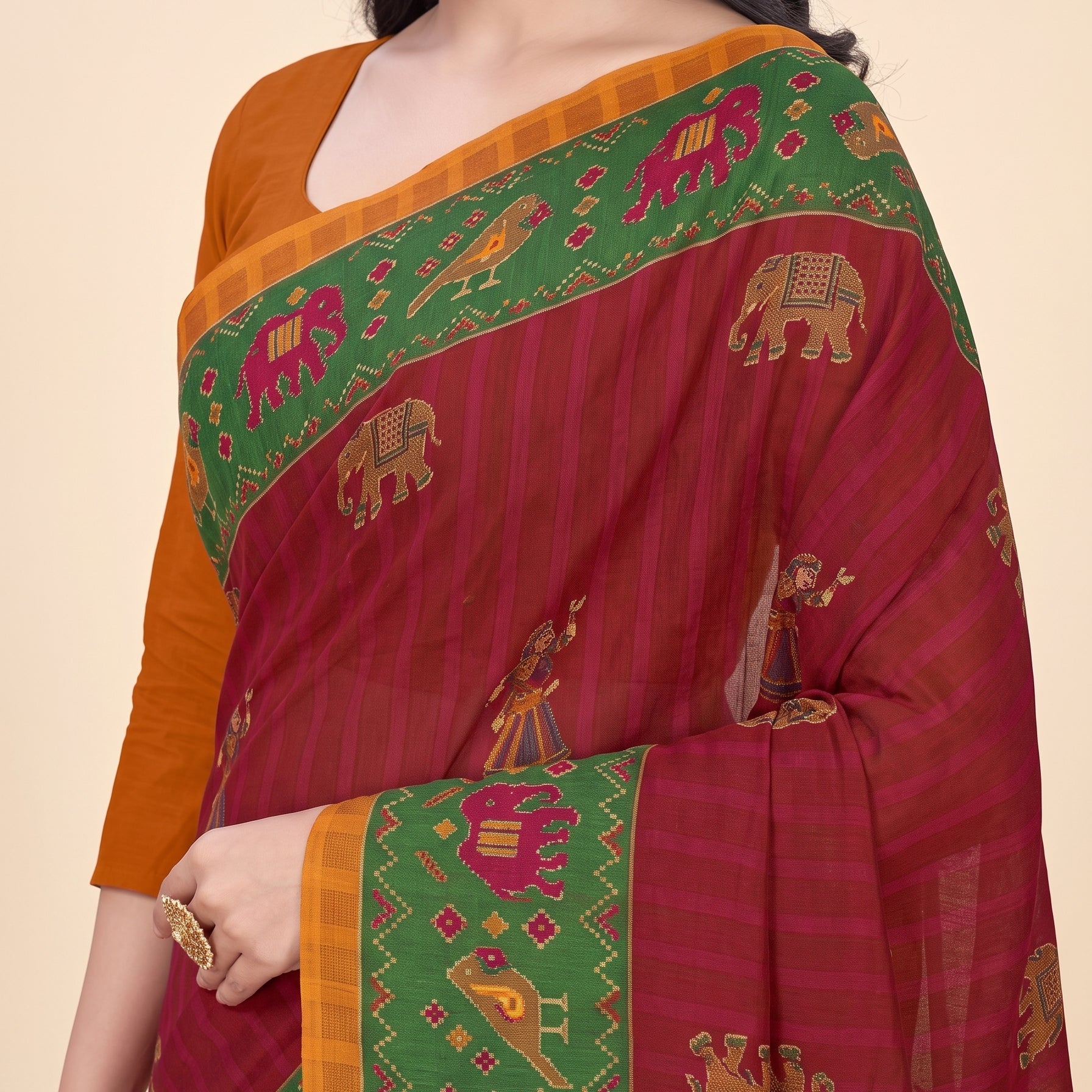 Pallu close-up [sku:BV-25034]