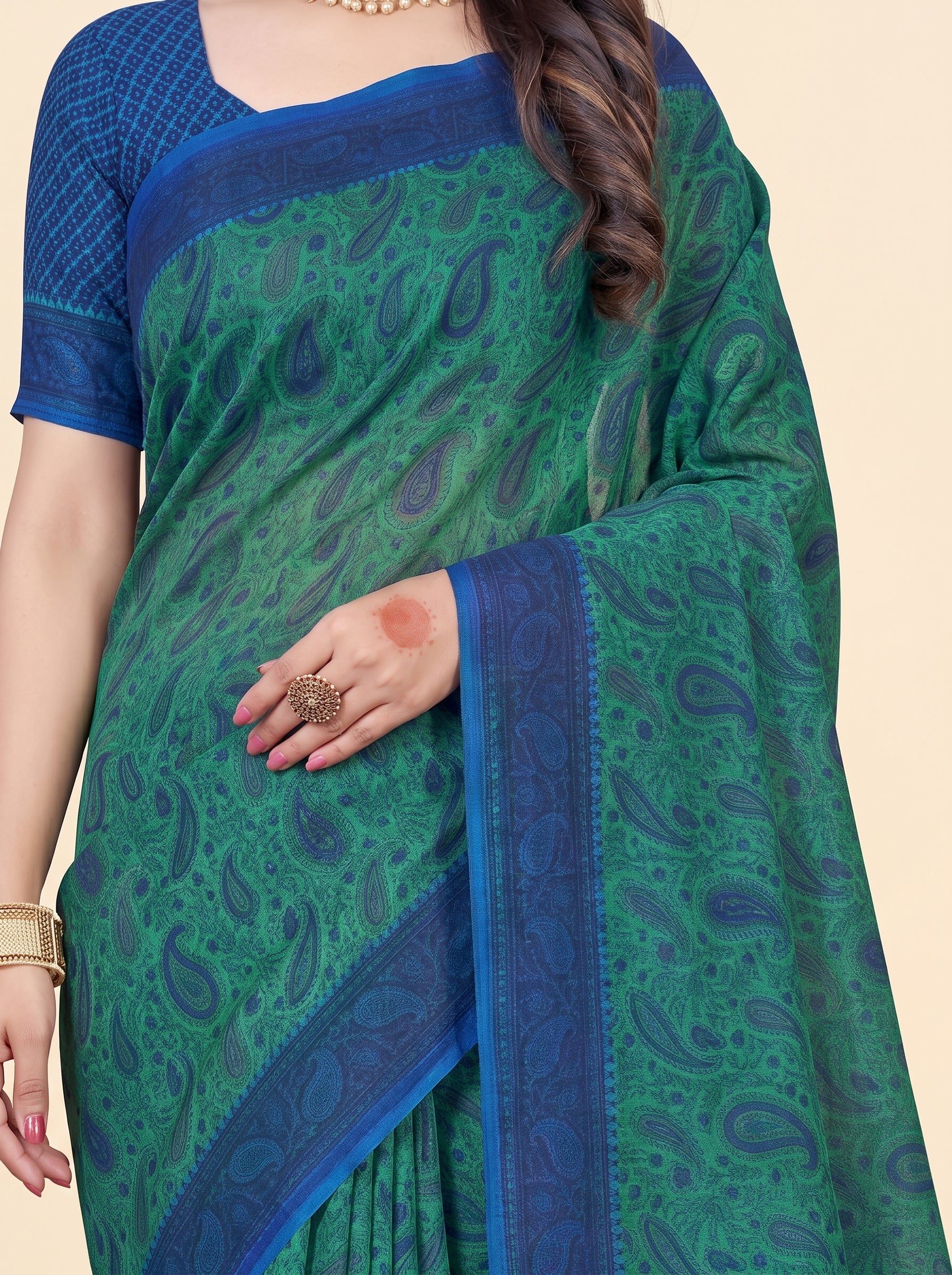Pallu close-up [sku:KN-15584]