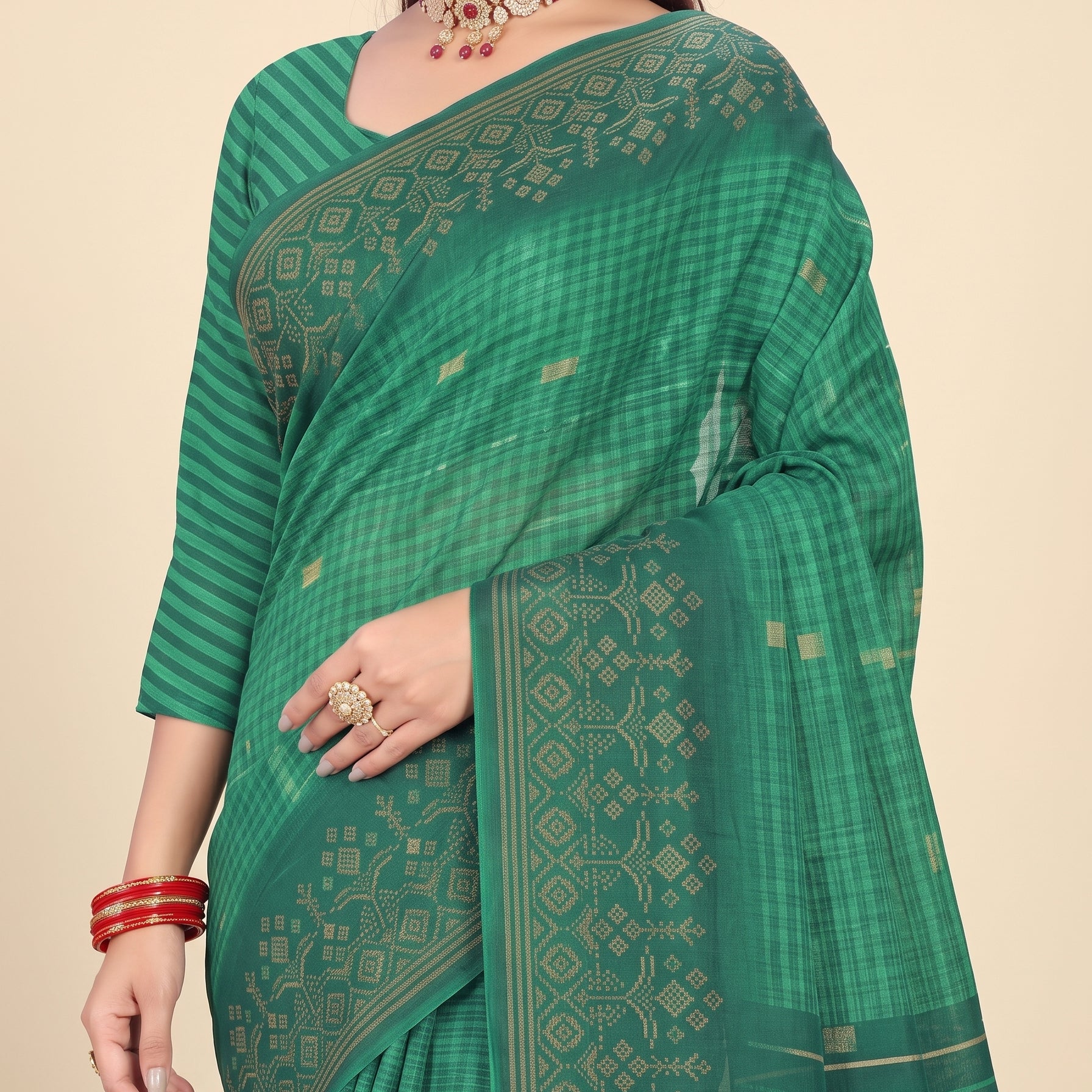 Pallu close-up [sku:JA-9686]