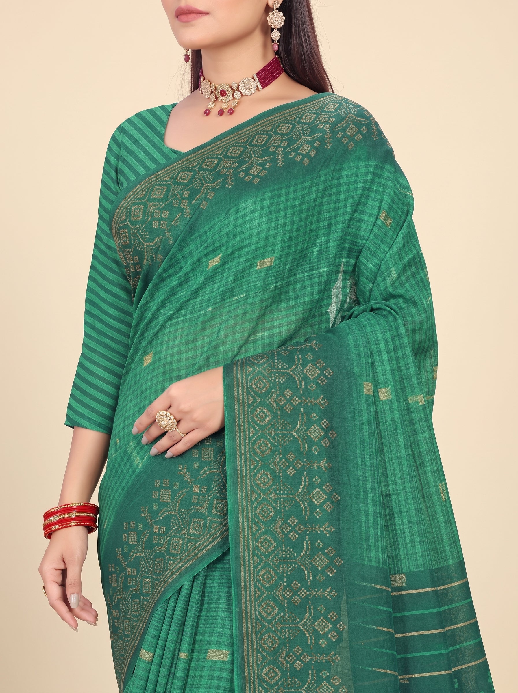 Pallu close-up [sku:JA-9686]
