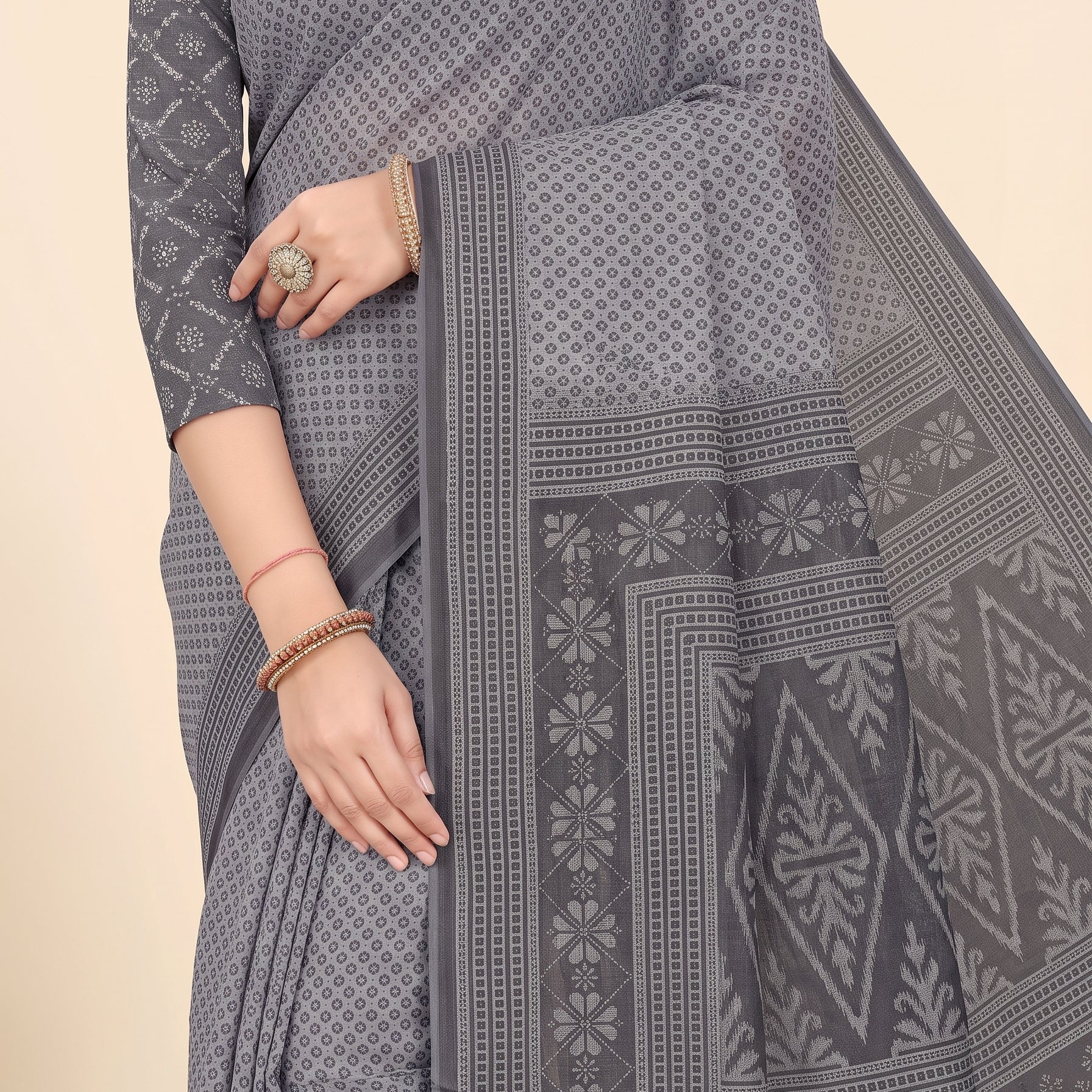 Pallu close-up [sku:KN-9876]
