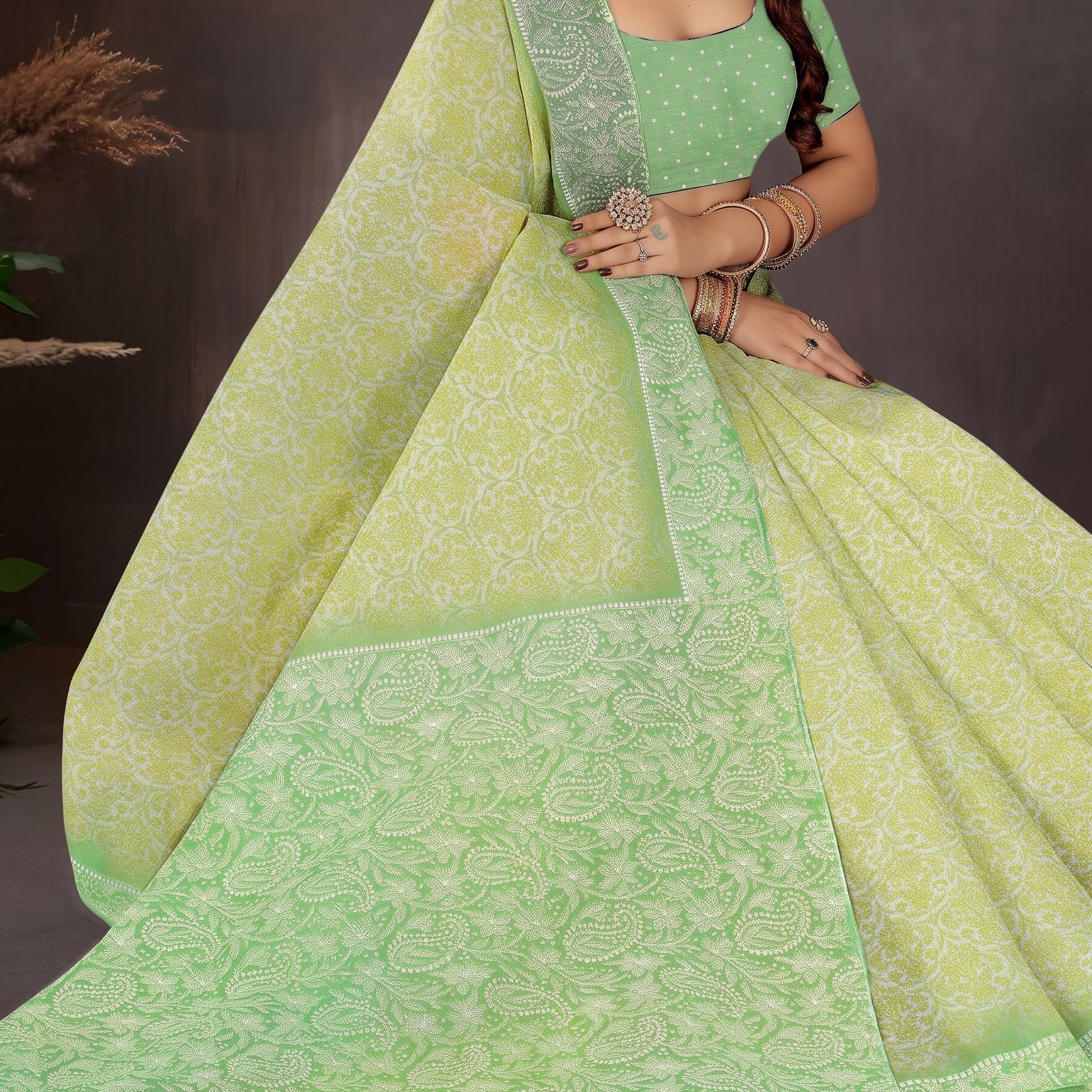 Pallu close-up [sku:D.NO.47353]