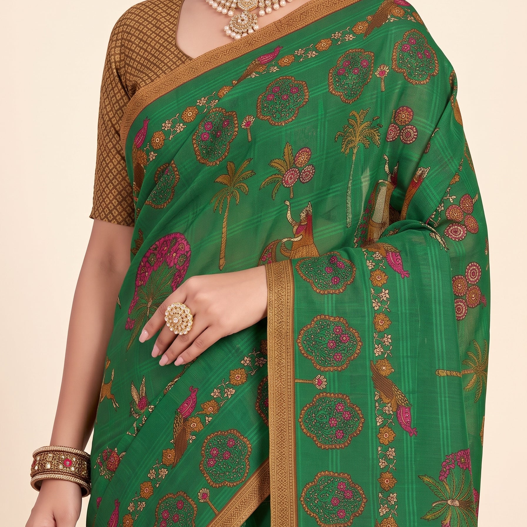 Pallu close-up [sku:KN-70077]