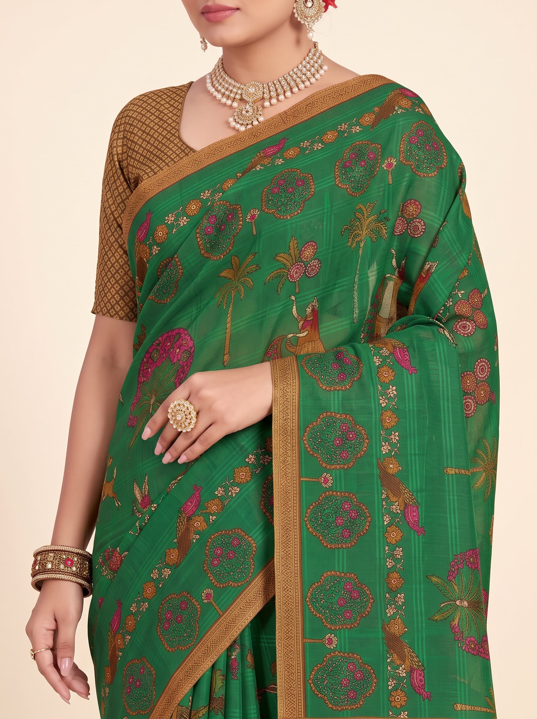Pallu close-up [sku:KN-70077]