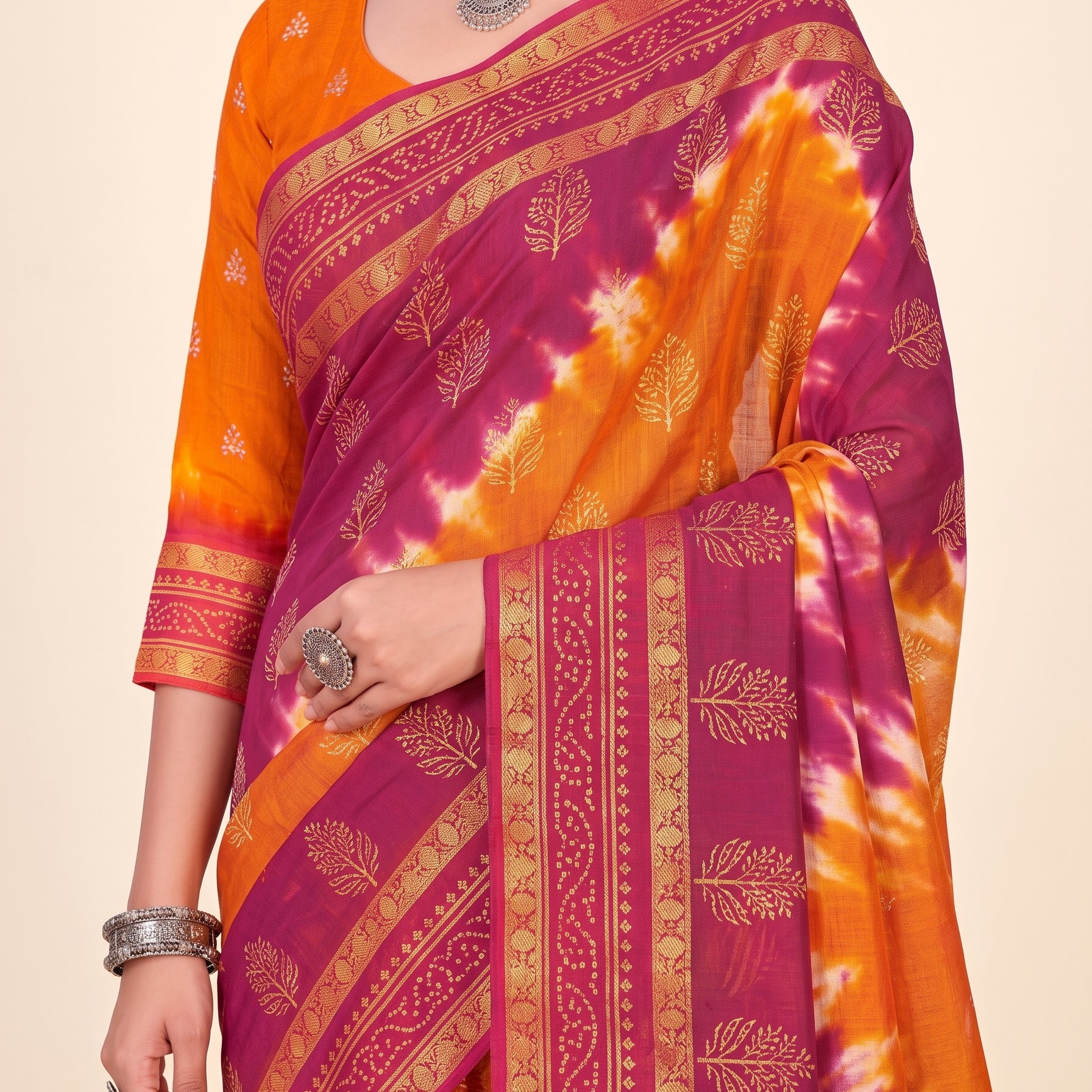Pallu close-up [sku:KN-58717]