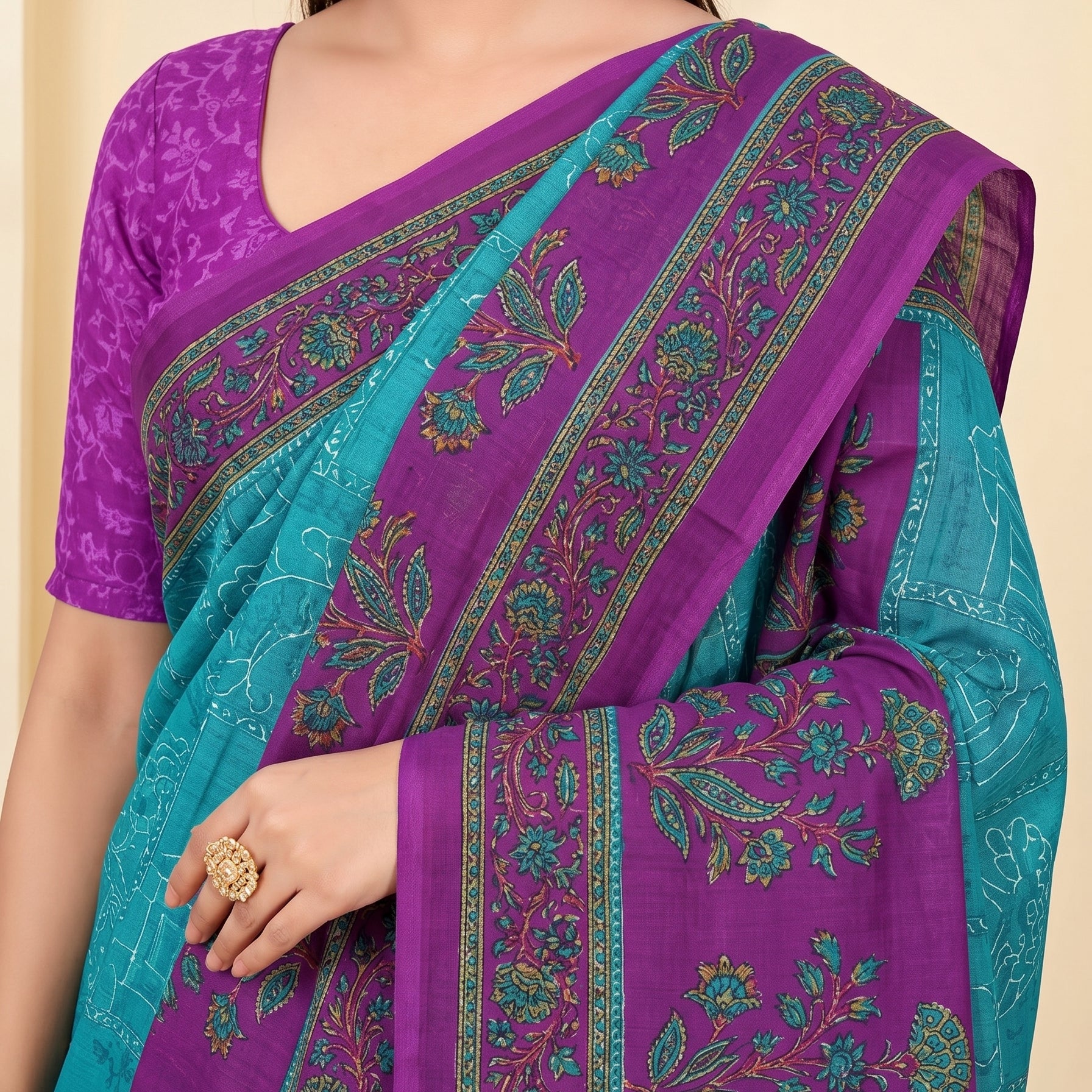 Pallu close-up [sku:KN-66521]
