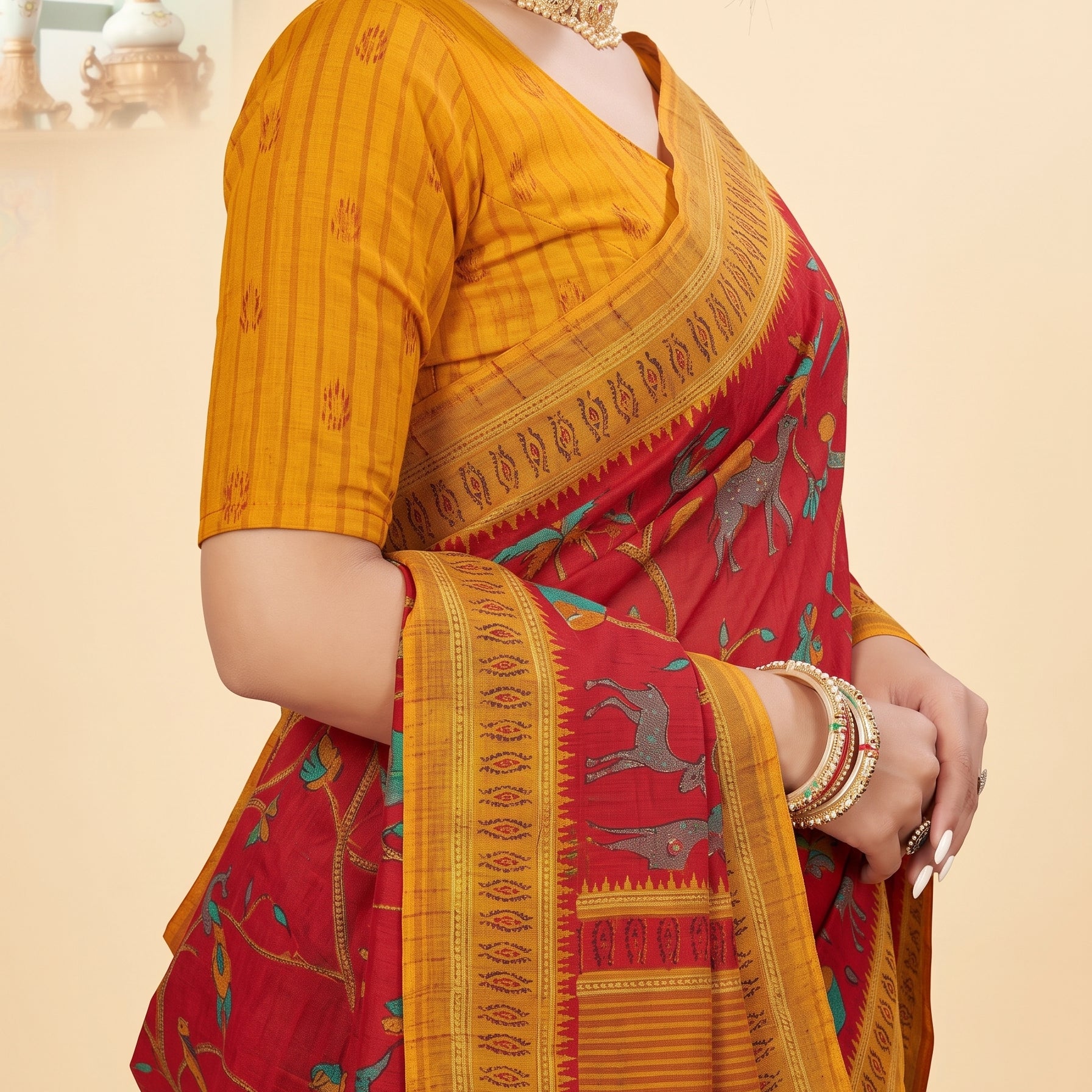 Pallu close-up [sku:KN-46860]