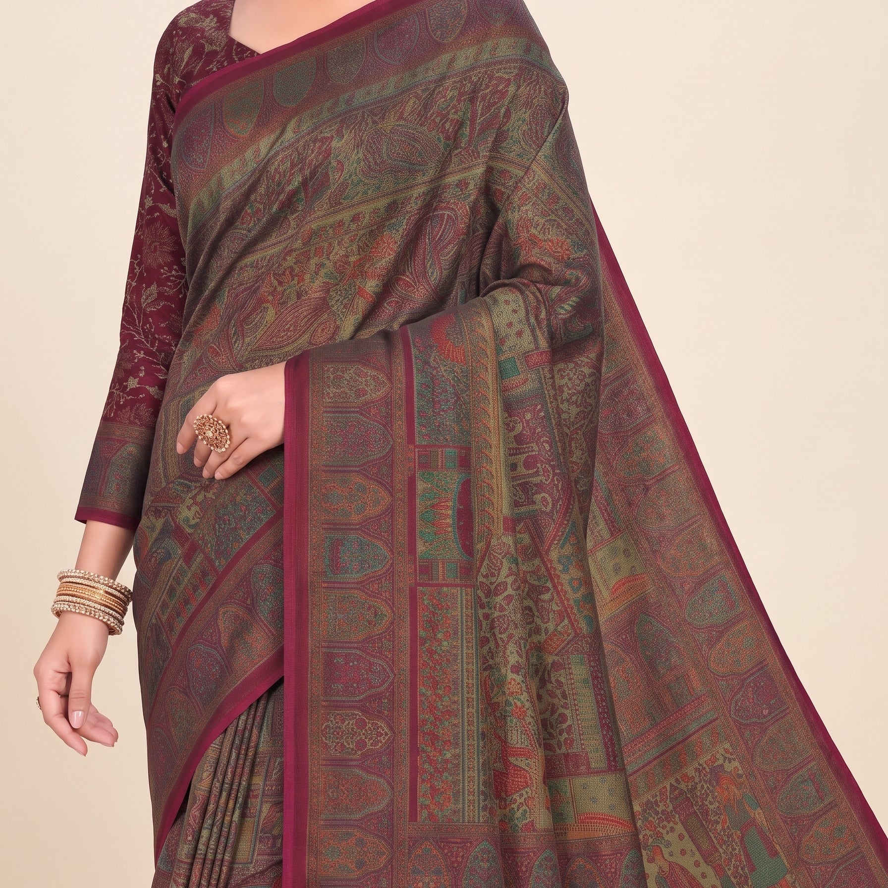 Pallu close-up [sku:JA-13769]
