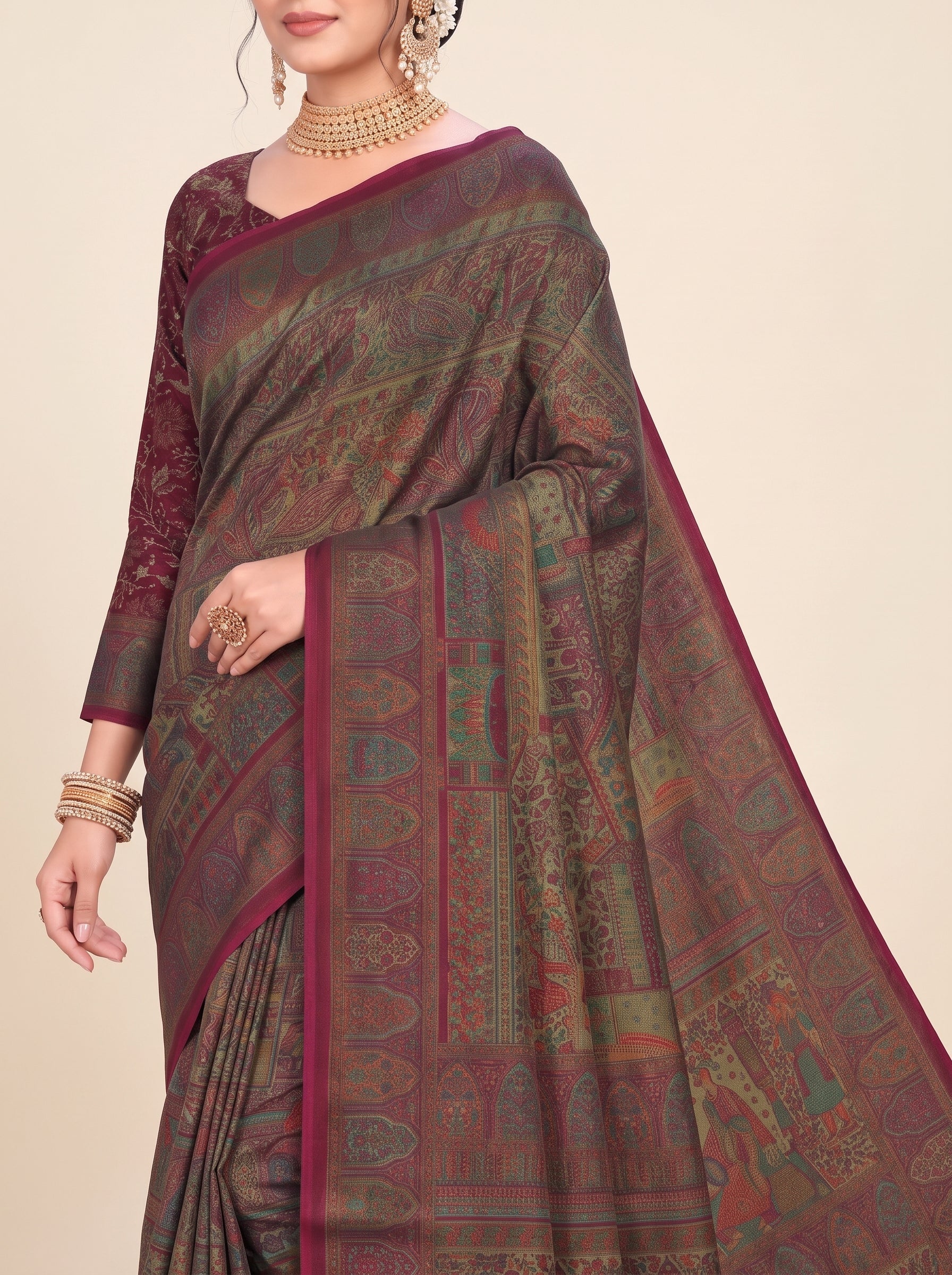 Pallu close-up [sku:JA-13769]